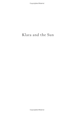 klara and the sun - Ảnh 4