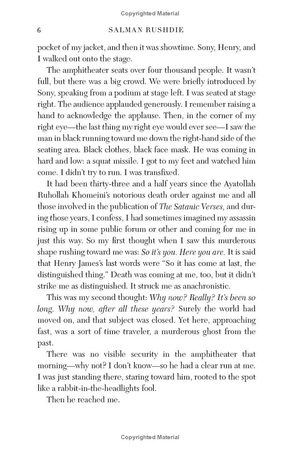 knife - meditations after an attempted murder - Ảnh 7