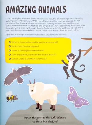 know and glow: animals sticker activities - Ảnh 4