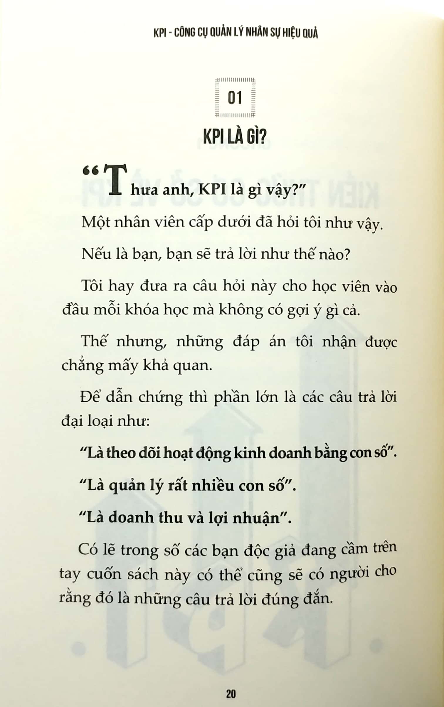 kpi - công cụ quản lý nhân sự hiệu quả (tái bản) - Ảnh 7