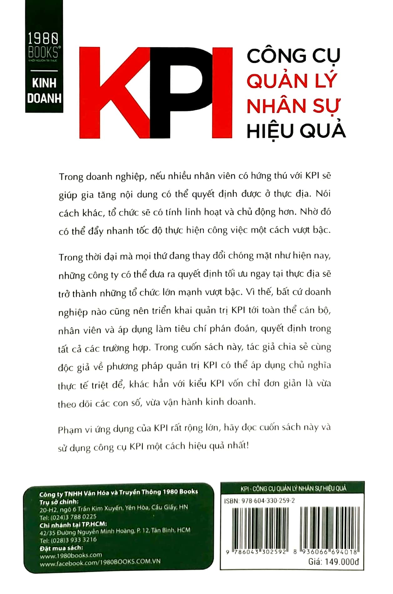 kpi - công cụ quản lý nhân sự hiệu quả (tái bản) - Ảnh 8
