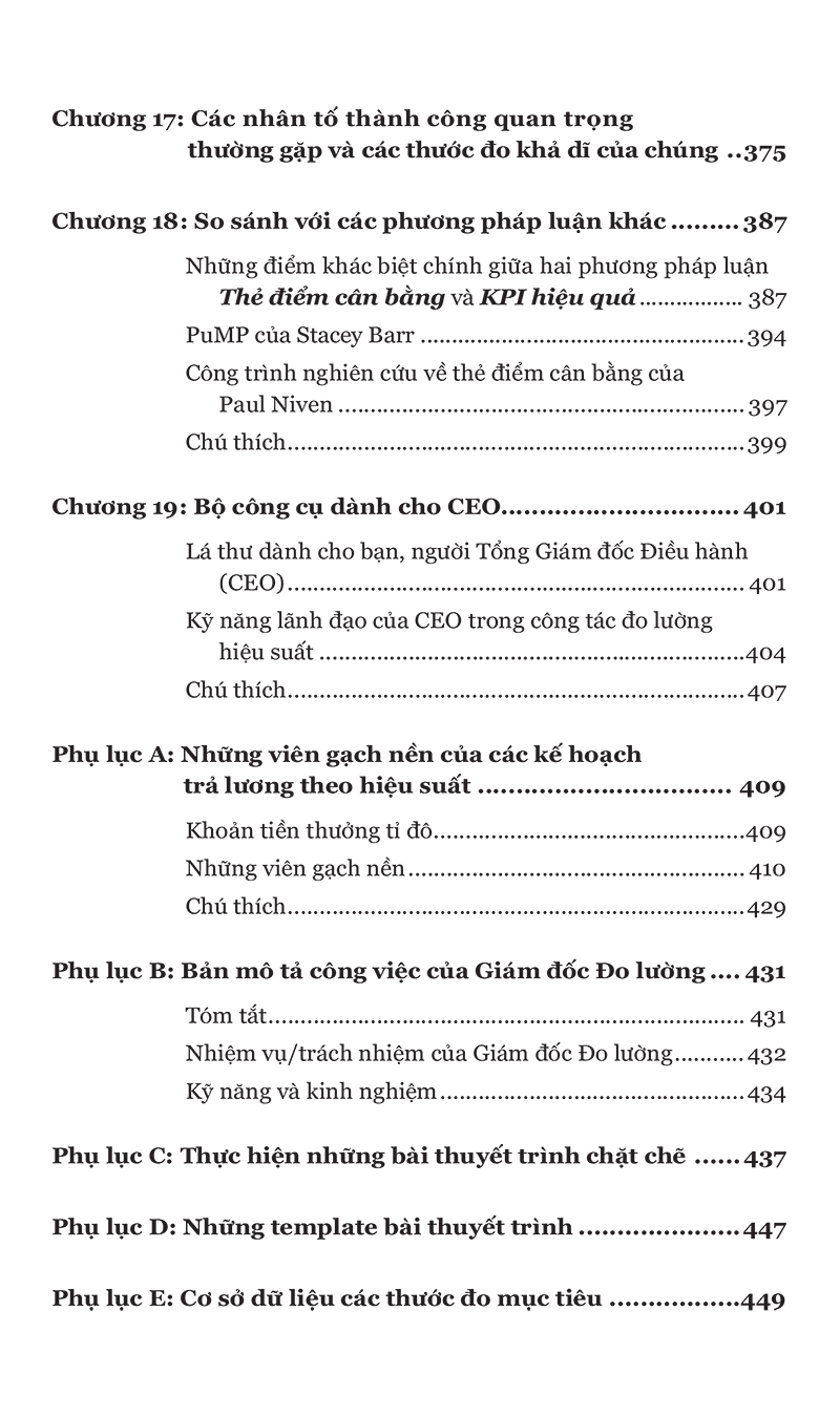 KPI - Thước Đo Mục Tiêu Trọng Yếu - Tái Bản 2019 - Ảnh 9