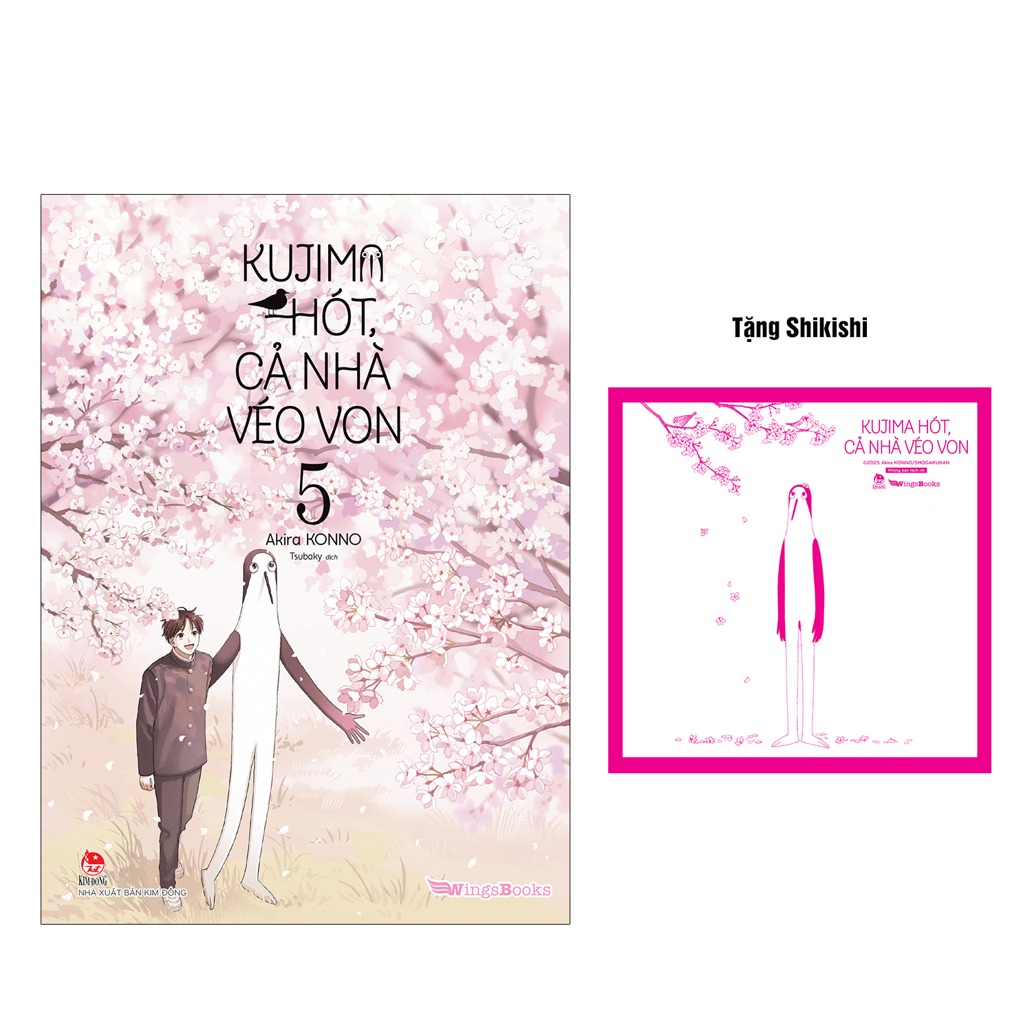 kujima hót, cả nhà véo von - tập 5 - tặng kèm shikishi - Ảnh 2