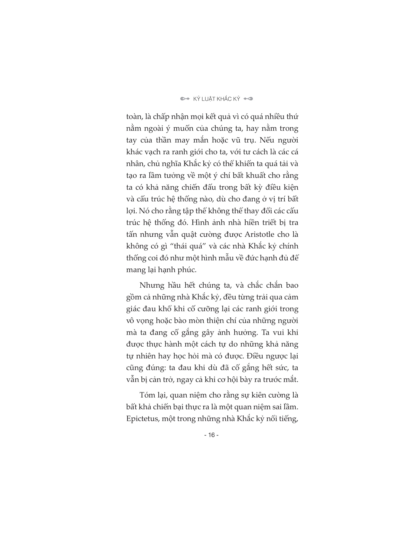 Kỷ Luật Khắc Kỷ - Ảnh 14