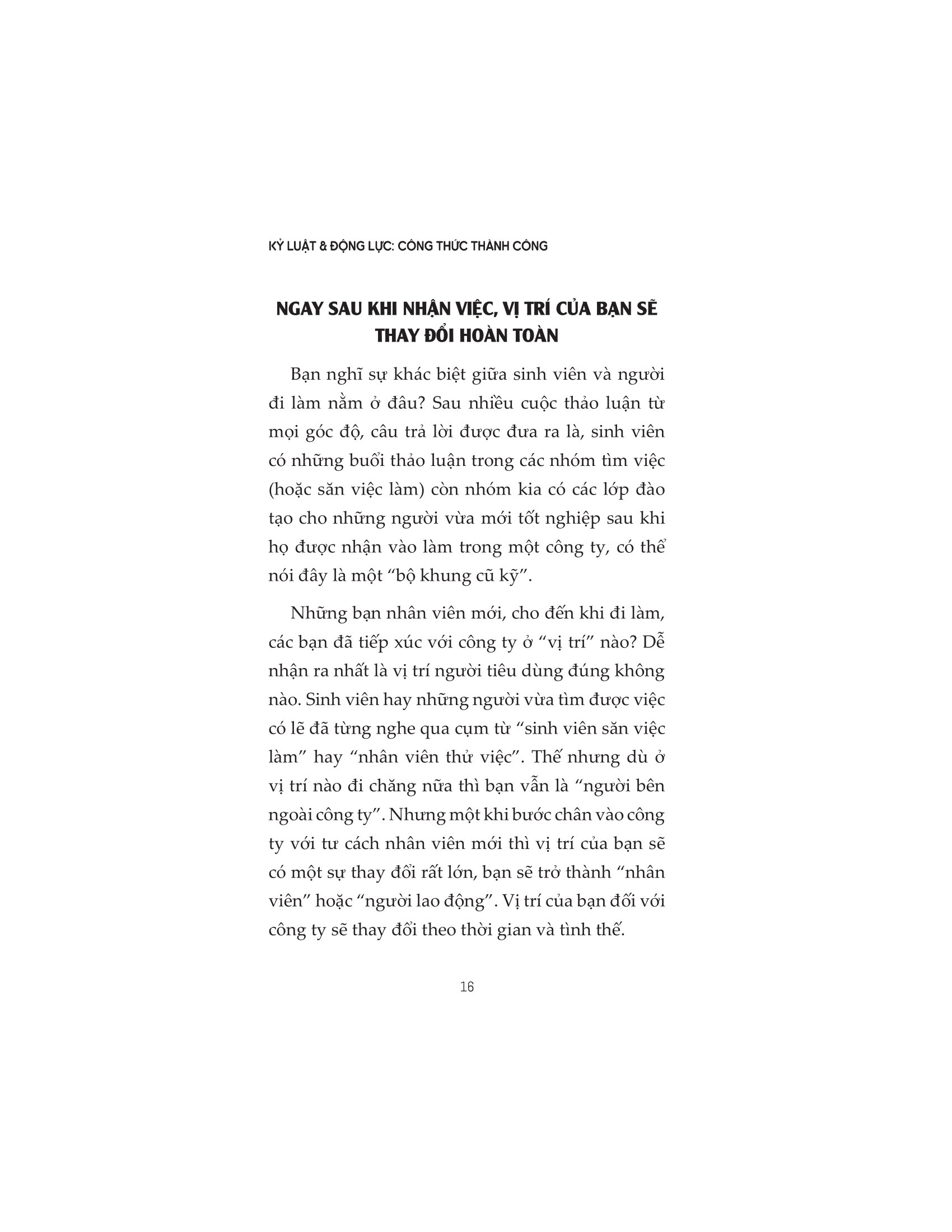 kỷ luật và động lực - công thức thành công - Ảnh 14