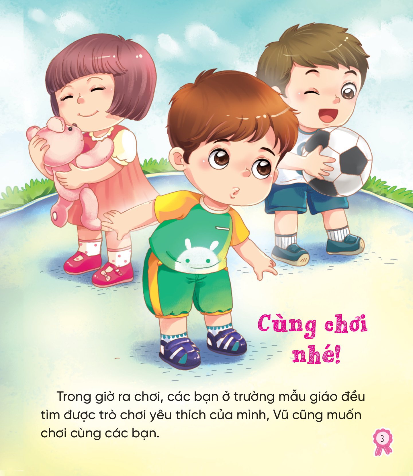 kỹ năng bỏ túi - đi mẫu giáo thật vui - con có nhiều bạn lắm - Ảnh 3