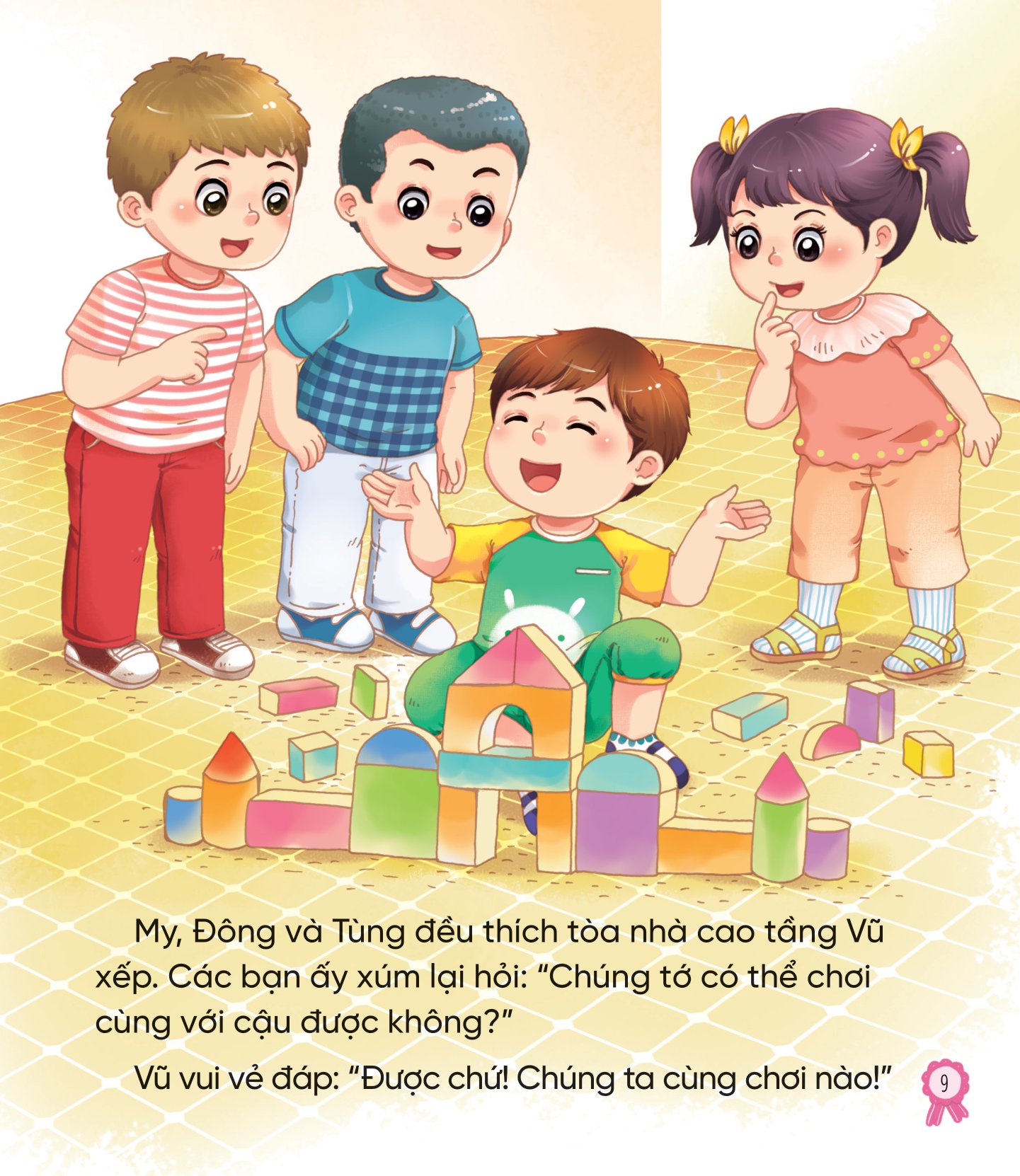 kỹ năng bỏ túi - đi mẫu giáo thật vui - con có nhiều bạn lắm - Ảnh 9