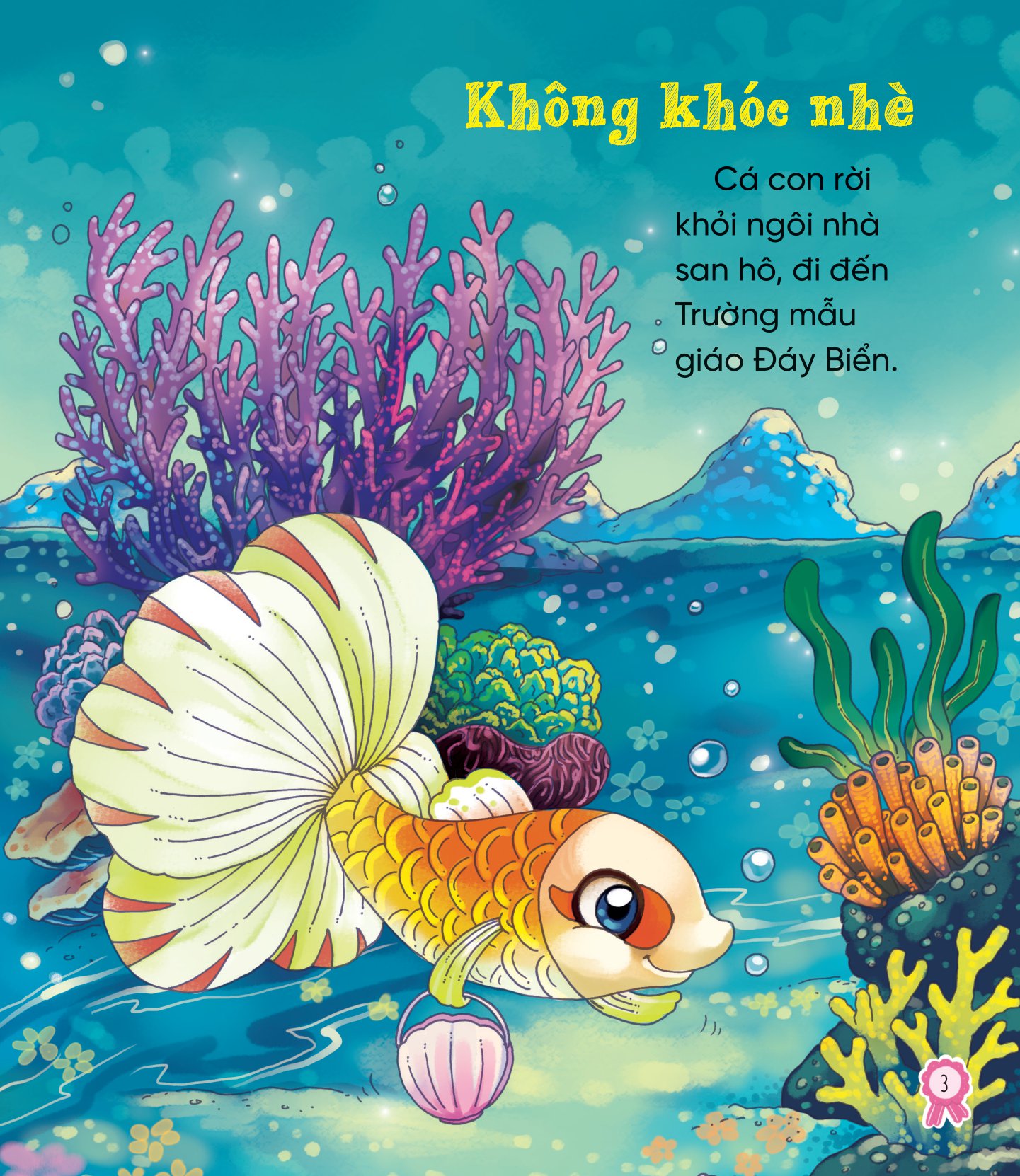 kỹ năng bỏ túi - đi mẫu giáo thật vui - con không khóc nhè đâu - Ảnh 3