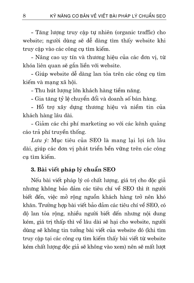 Kỹ Năng Cơ Bản Về Viết Bài Pháp Lý Chuẩn SEO - Ảnh 6