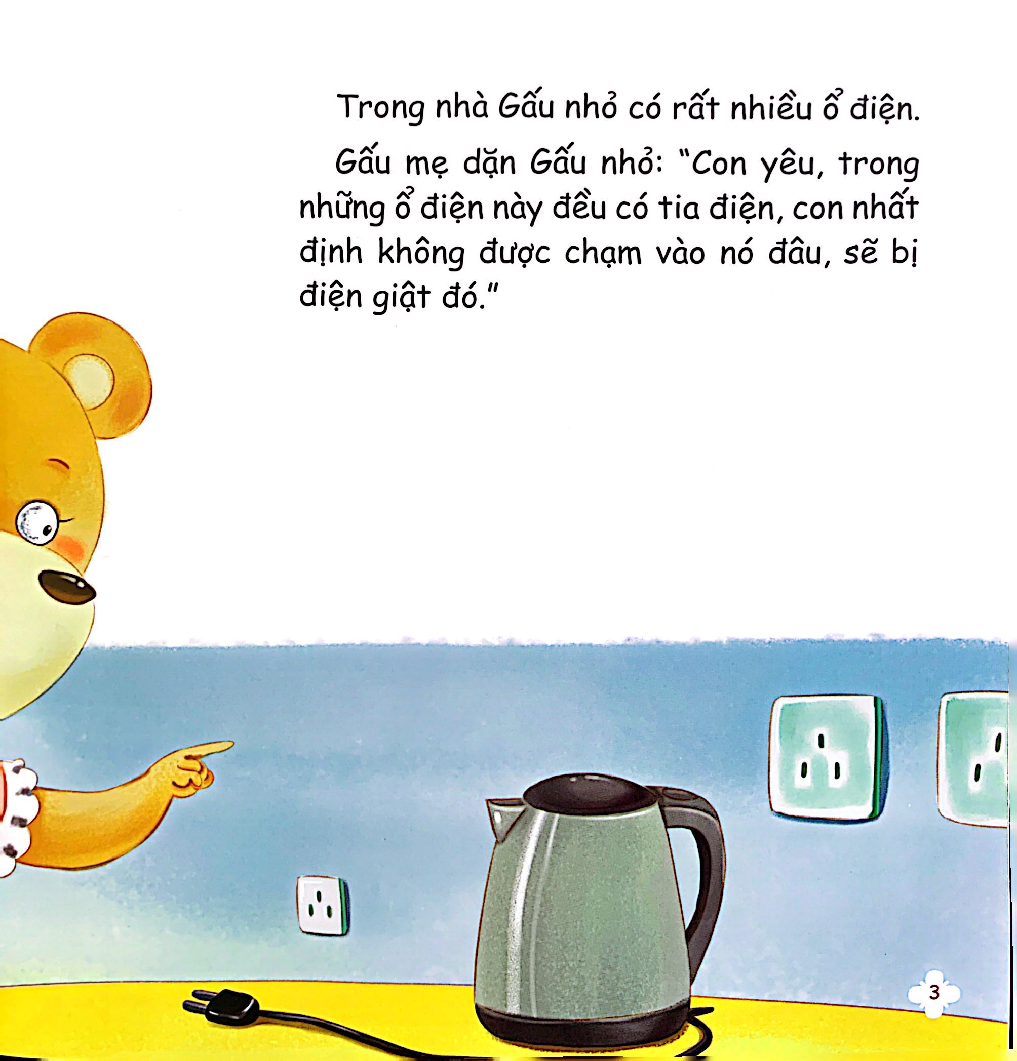 kỹ năng đầu đời - bài học tự bảo vệ - top 10 kỹ năng tự vệ cho trẻ, đảm bảo an toàn bản thân - cẩn thận điện giật - Ảnh 4