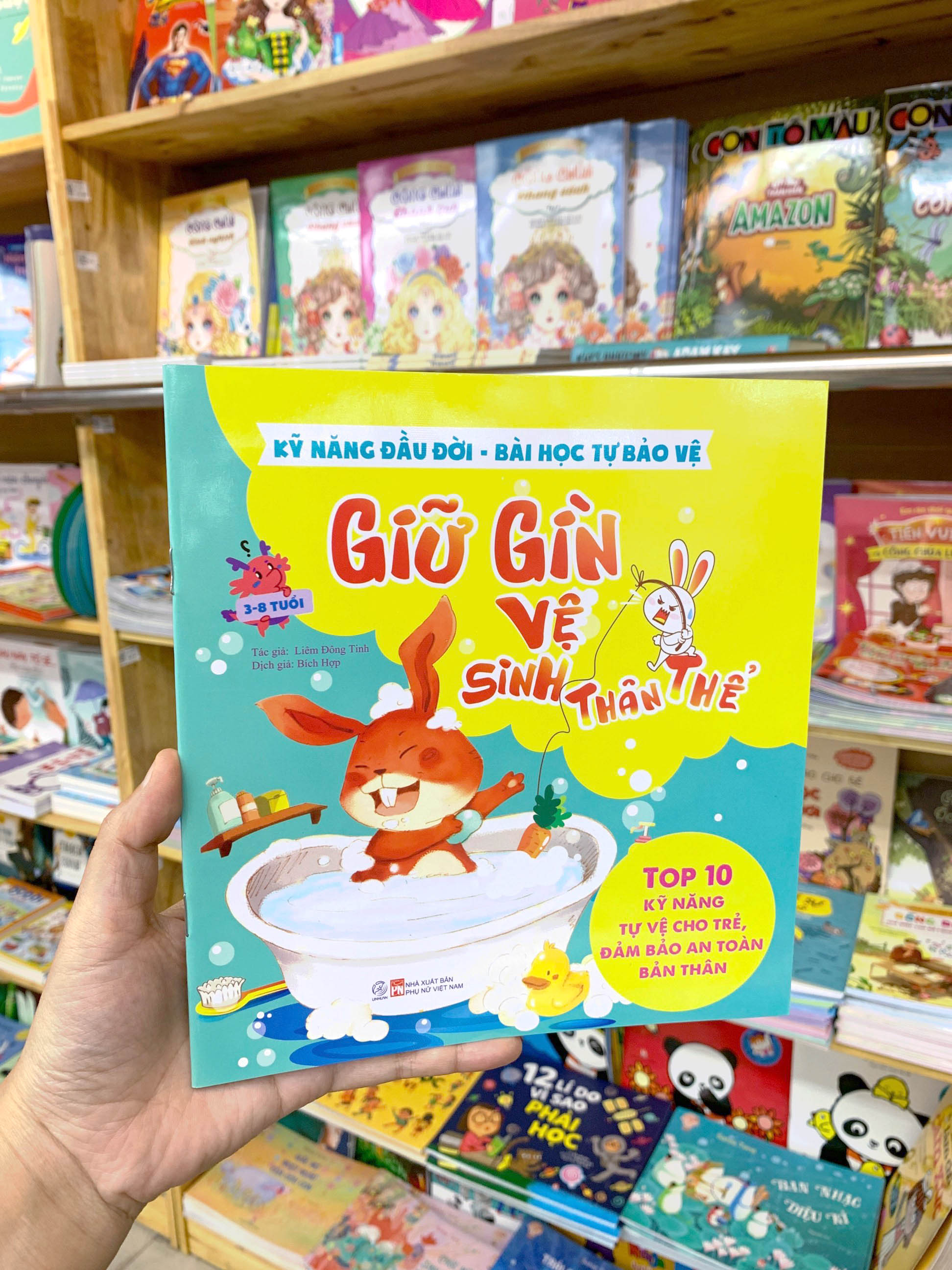 kỹ năng đầu đời - bài học tự bảo vệ - top 10 kỹ năng tự vệ cho trẻ, đảm bảo an toàn bản thân - giữ gìn vệ sinh thân thể - Ảnh 7