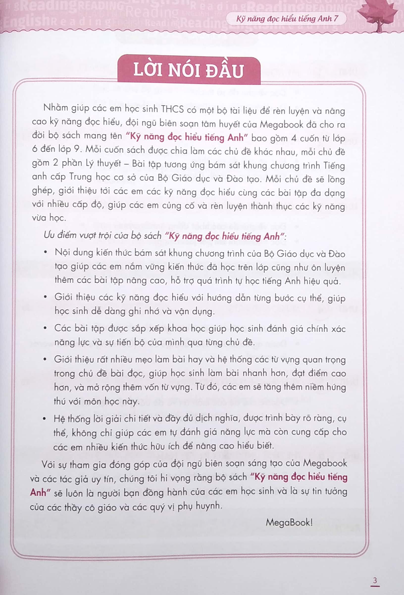 kỹ năng đọc hiểu tiếng anh 7 (sách có đáp án và lời giải tự học) (theo chương trình giáo dục phổ thông mới) - Ảnh 3