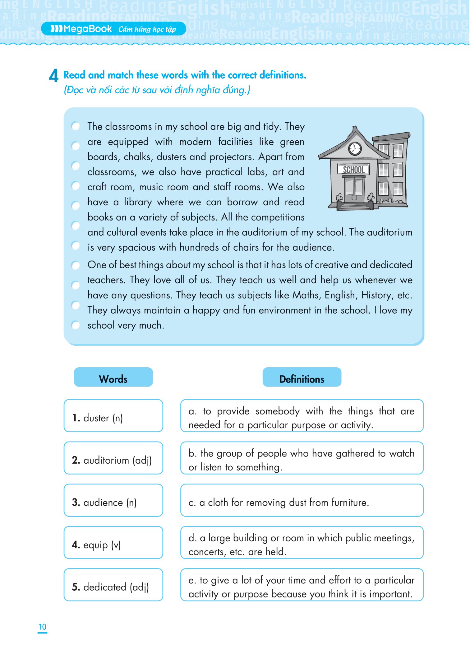 kỹ năng đọc hiểu tiếng anh lớp 6 - Ảnh 11