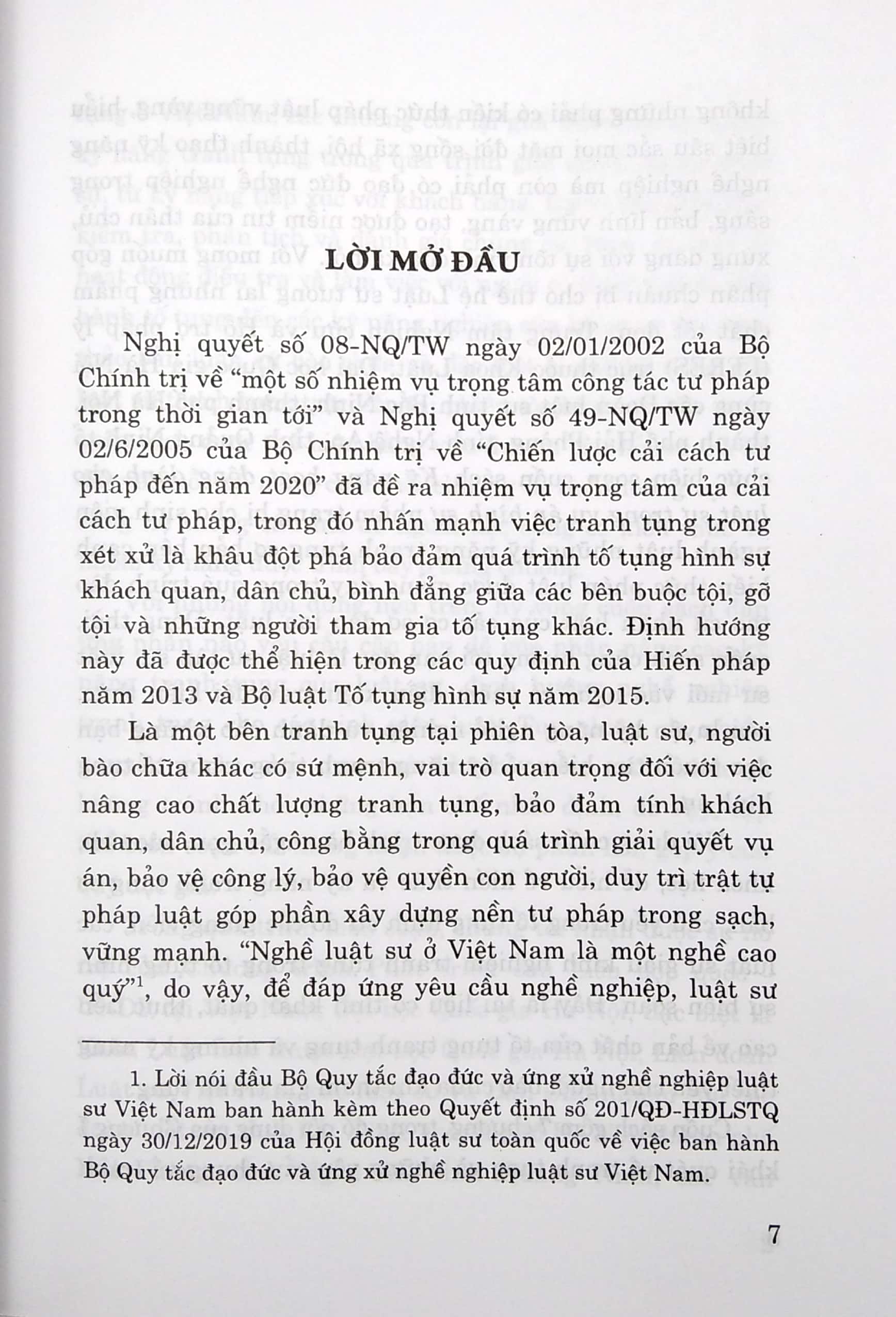 kỹ năng hoạt động dành cho luật sư trong vụ án hình sự (tái bản) - Ảnh 4