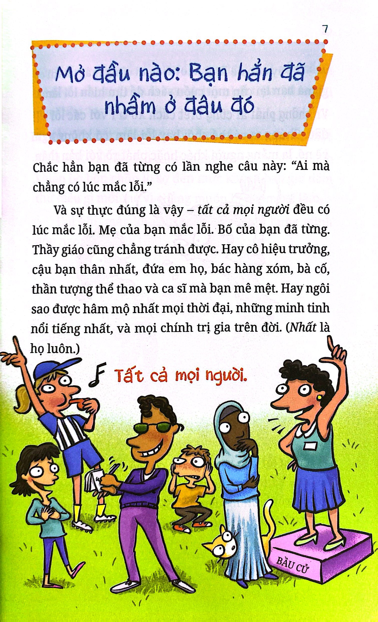 kỹ năng học đường - mắc lỗi ư? đừng sợ! - Ảnh 6