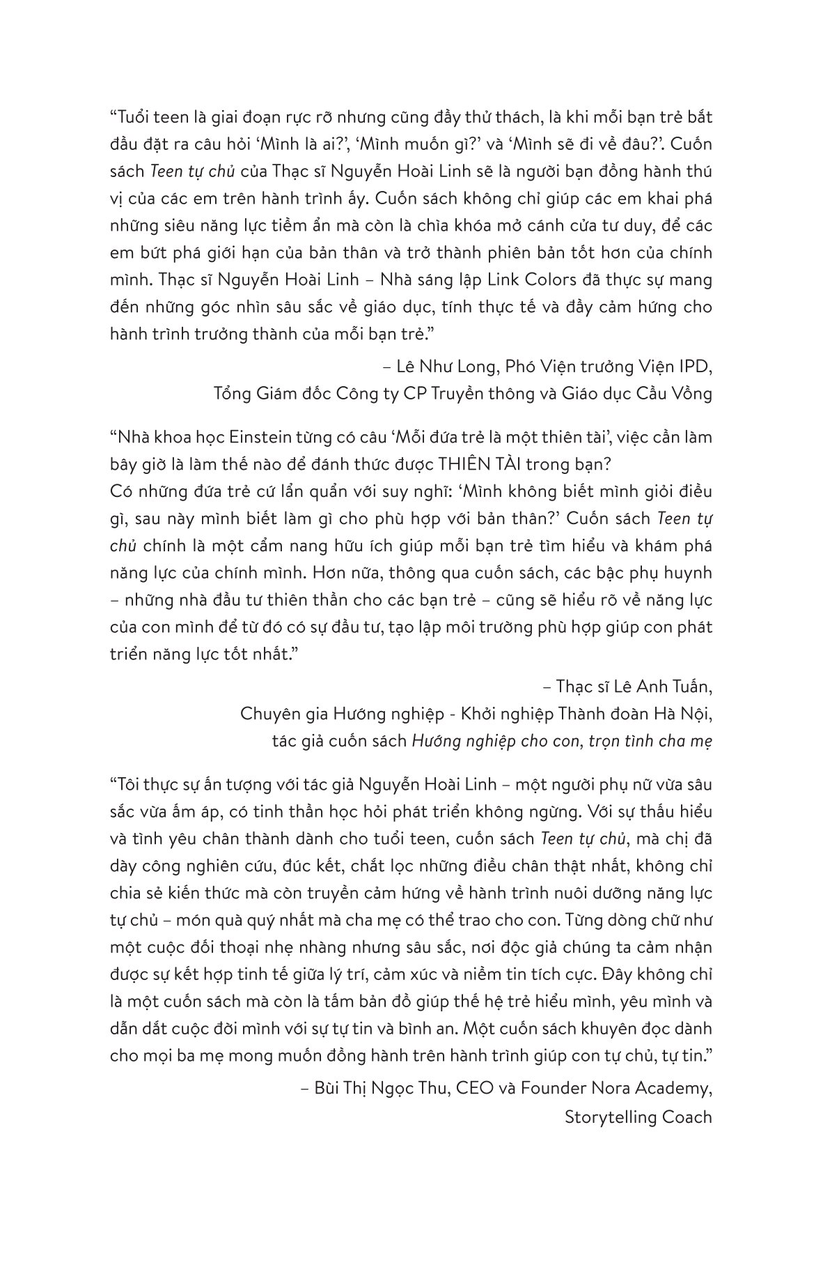 Kỹ Năng Học Đường - Teen Tự Chủ - Học Cách Hiểu Bản Thân, Tư Duy Độc Lập Và Giao Tiếp Hiệu Quả - Ảnh 3