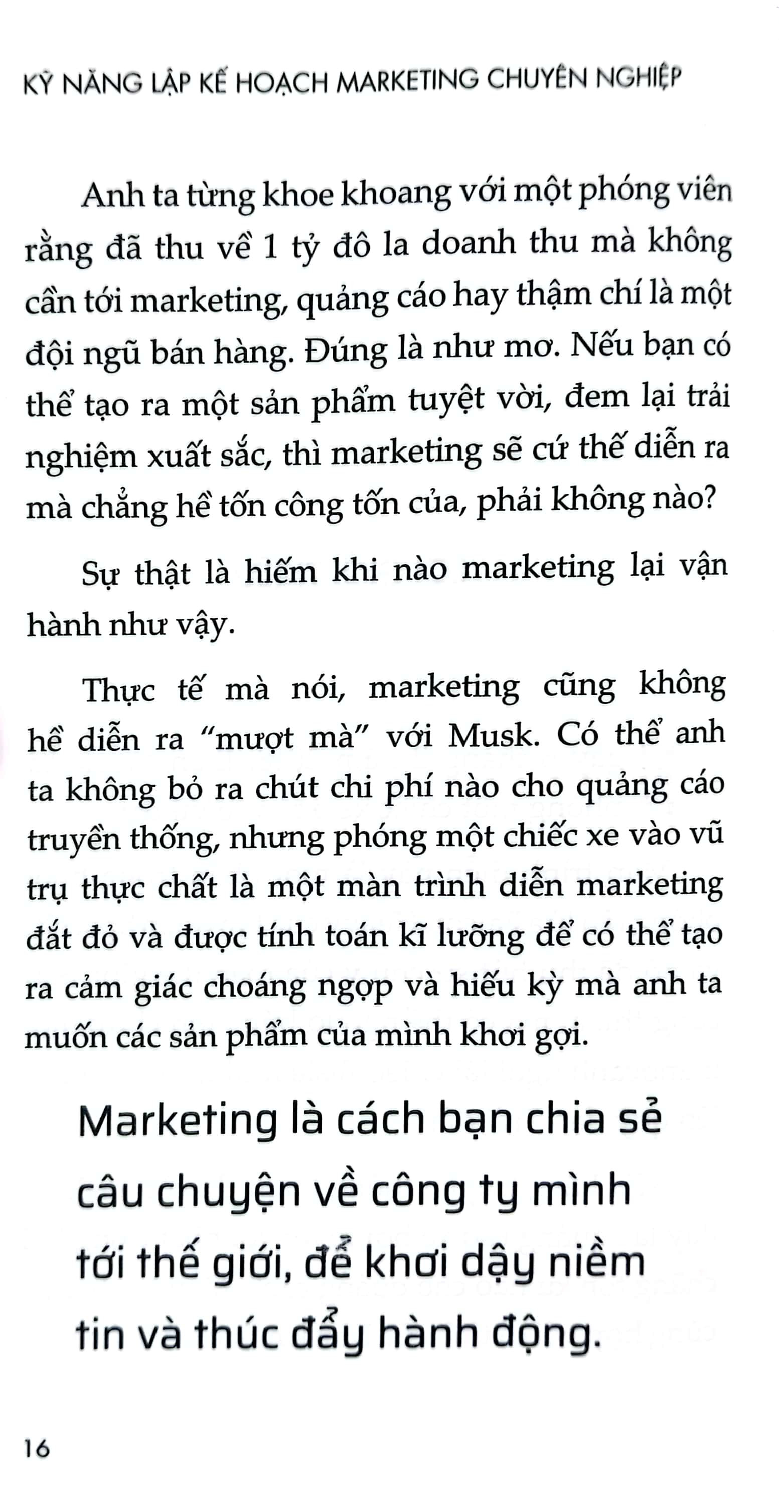 kỹ năng lập kế hoạch marketing chuyên nghiệp - Ảnh 7