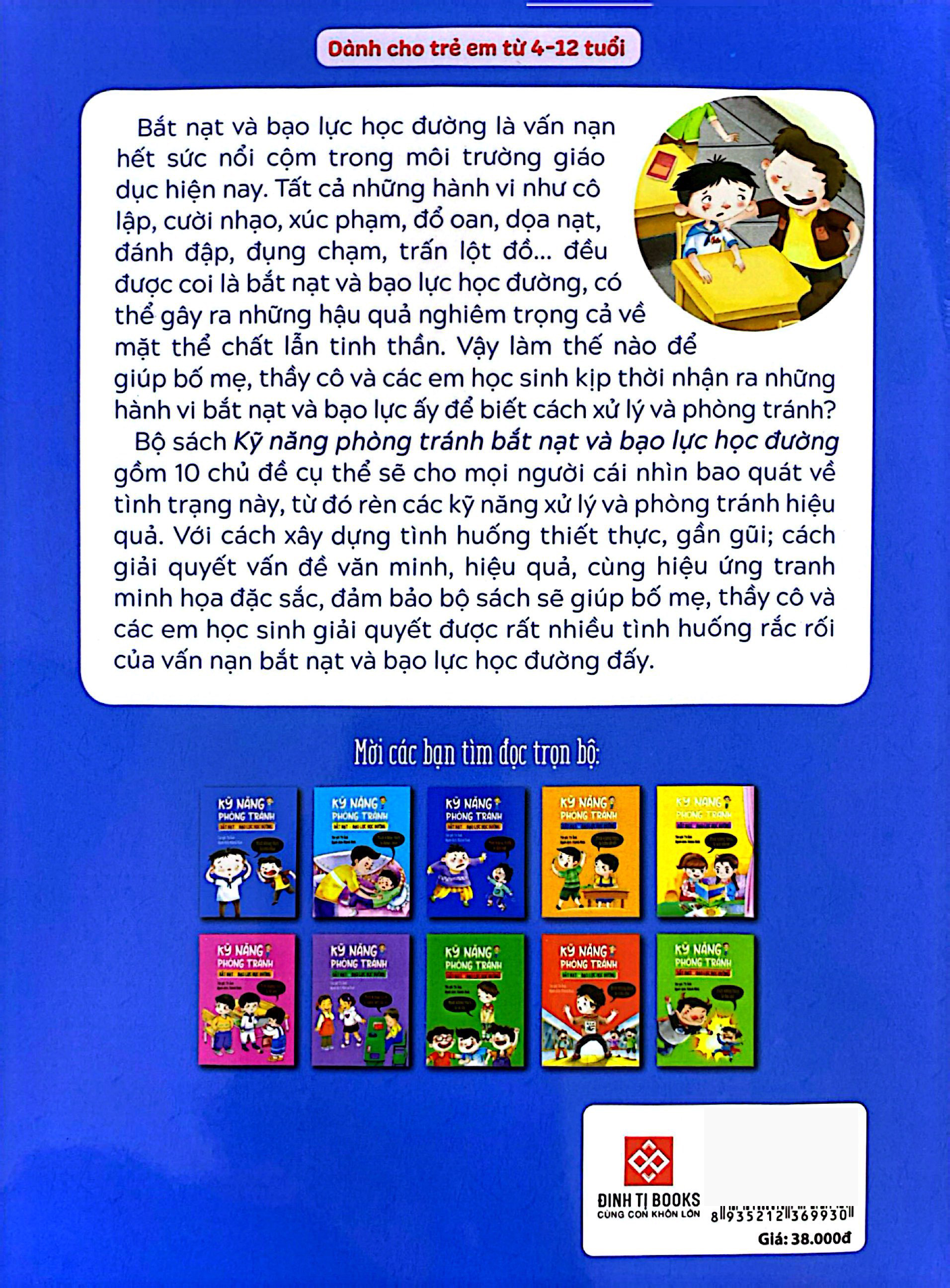 kỹ năng phòng tránh bắt nạt và bạo lực học đường - mình không thích bị cười nhạo - Ảnh 7