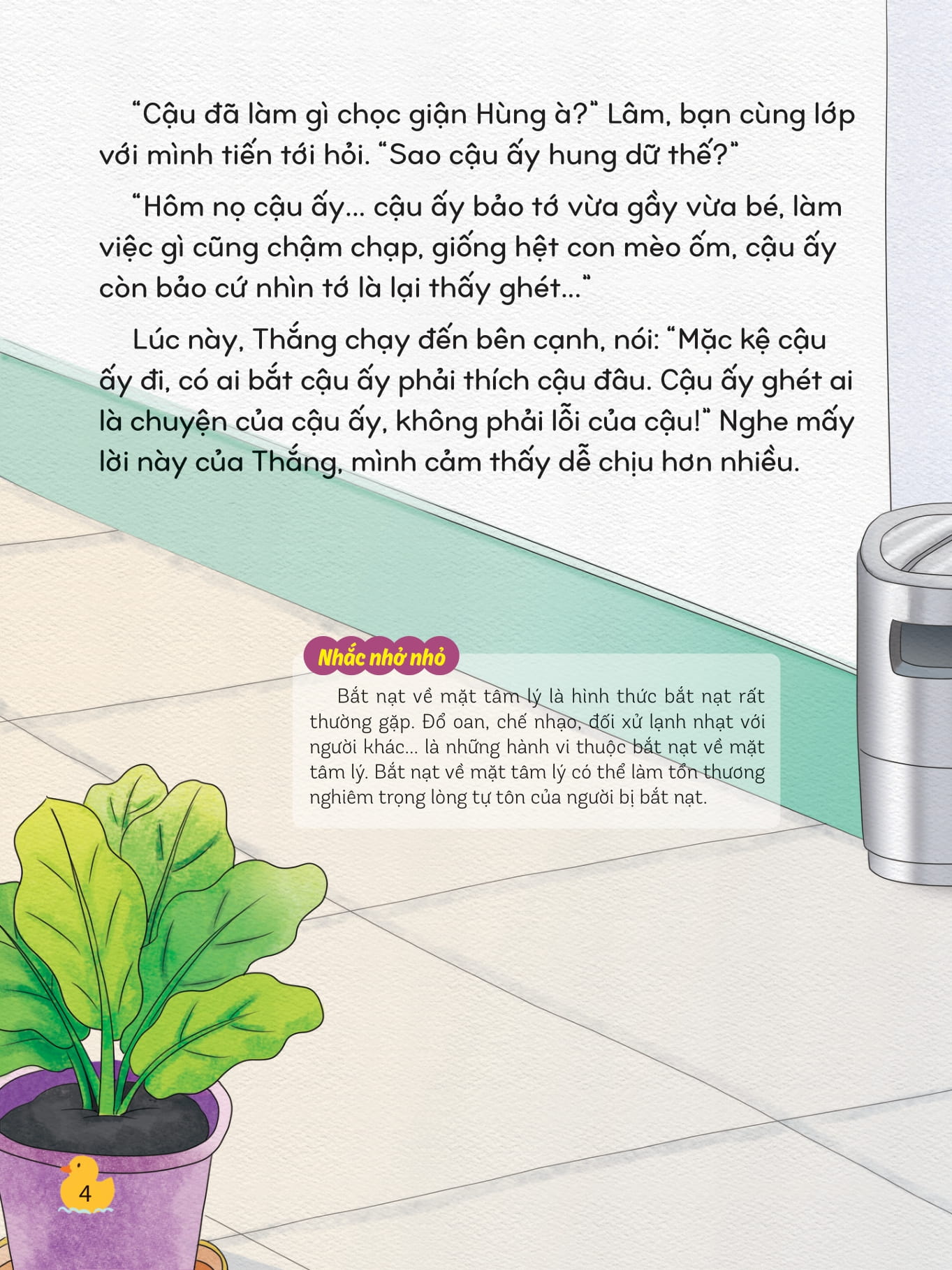 kỹ năng phòng tránh bắt nạt và bạo lực học đường - mình không thích bị đổ oan - Ảnh 6