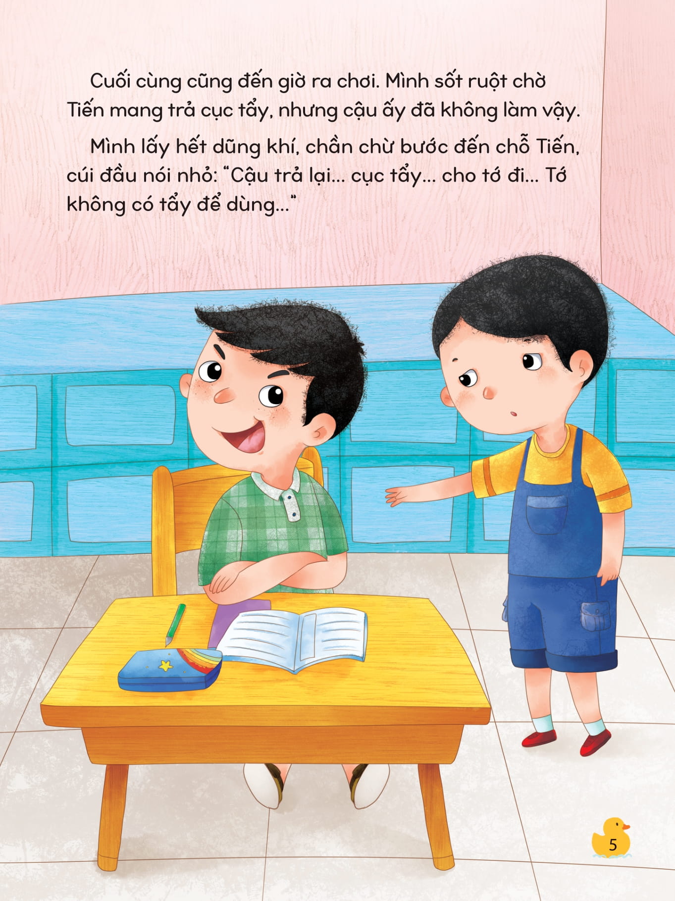 kỹ năng phòng tránh bắt nạt và bạo lực học đường - mình không thích bị trấn lột đồ - Ảnh 7