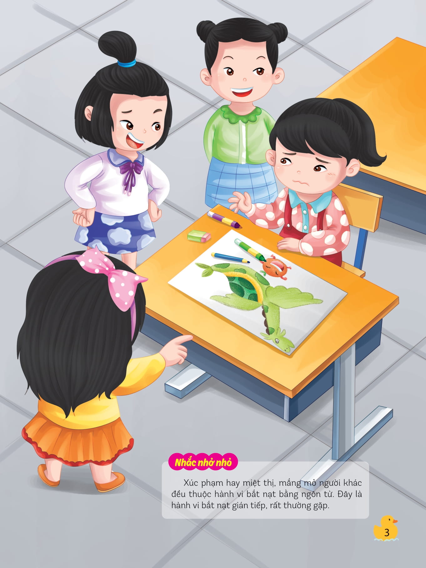 kỹ năng phòng tránh bắt nạt và bạo lực học đường - mình không thích bị xúc phạm - Ảnh 5