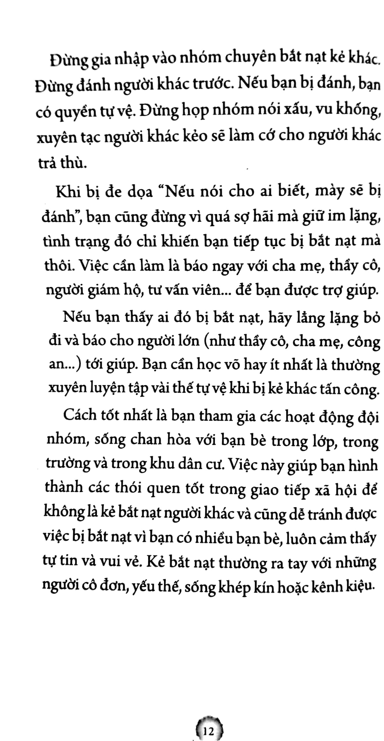 kỹ năng phòng vệ dành cho học sinh (tái bản 2023) - Ảnh 9