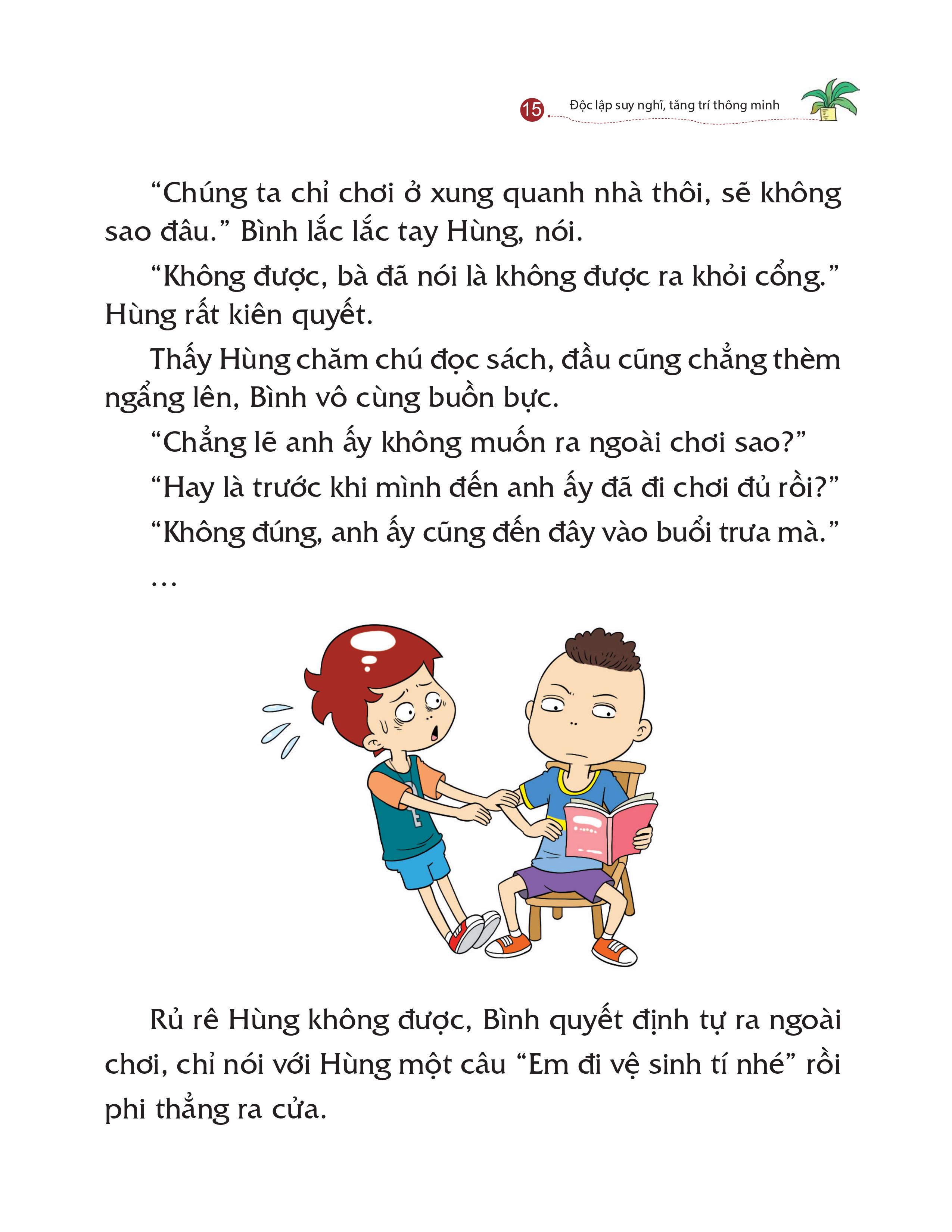 kỹ năng quản lý bản thân - độc lập suy nghĩ, tăng trí thông minh - Ảnh 14