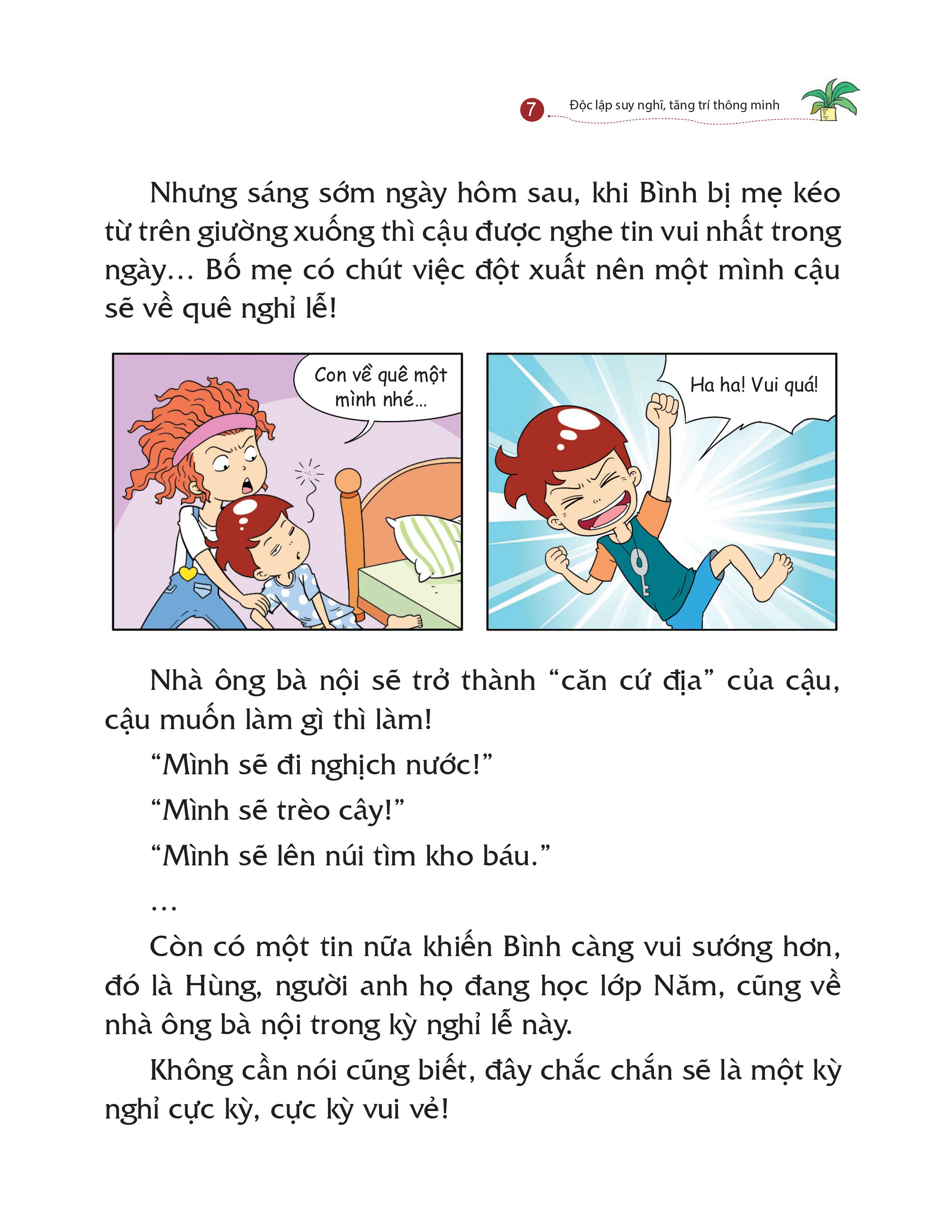 kỹ năng quản lý bản thân - độc lập suy nghĩ, tăng trí thông minh - Ảnh 6