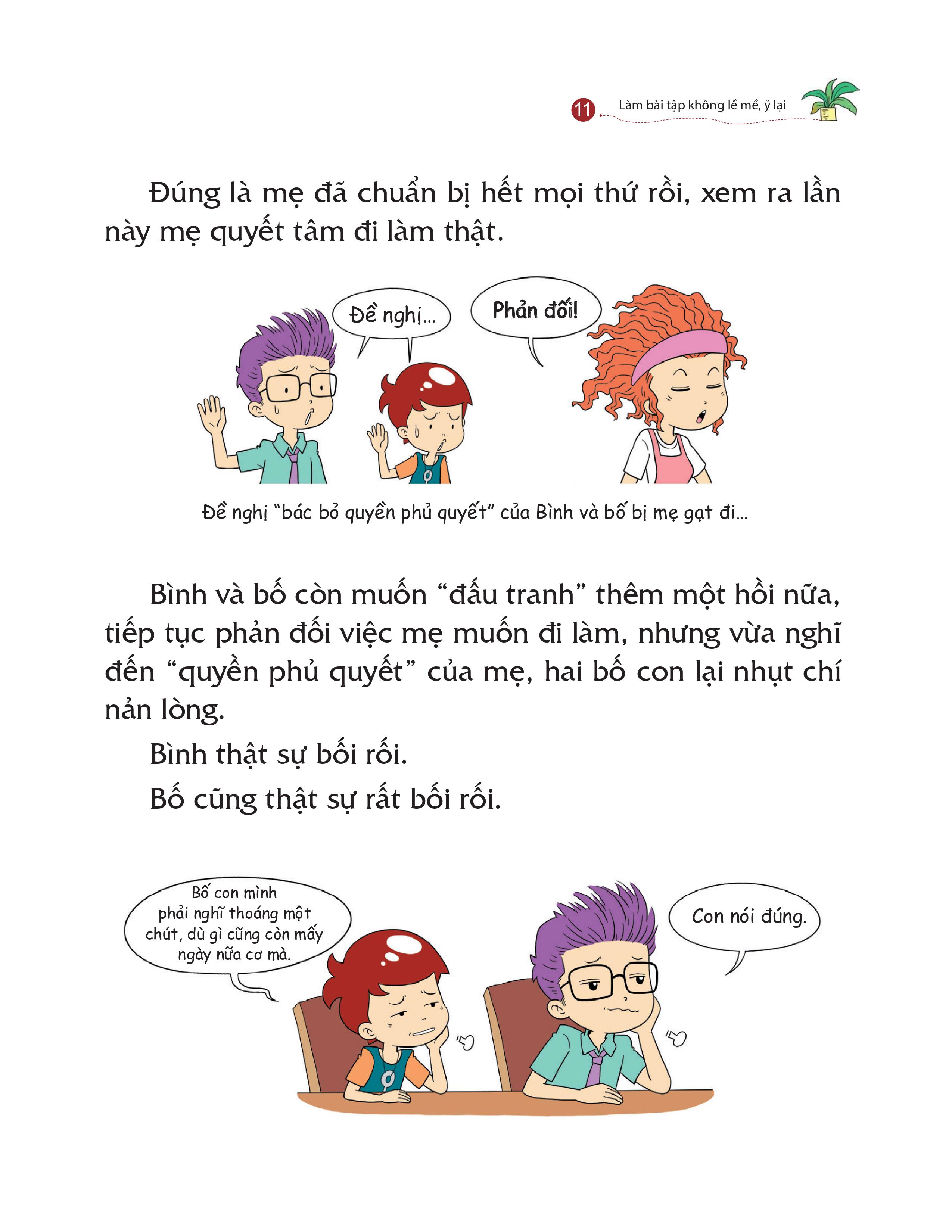 kỹ năng quản lý bản thân - làm bài tập không lề mề, ỷ lại - Ảnh 10