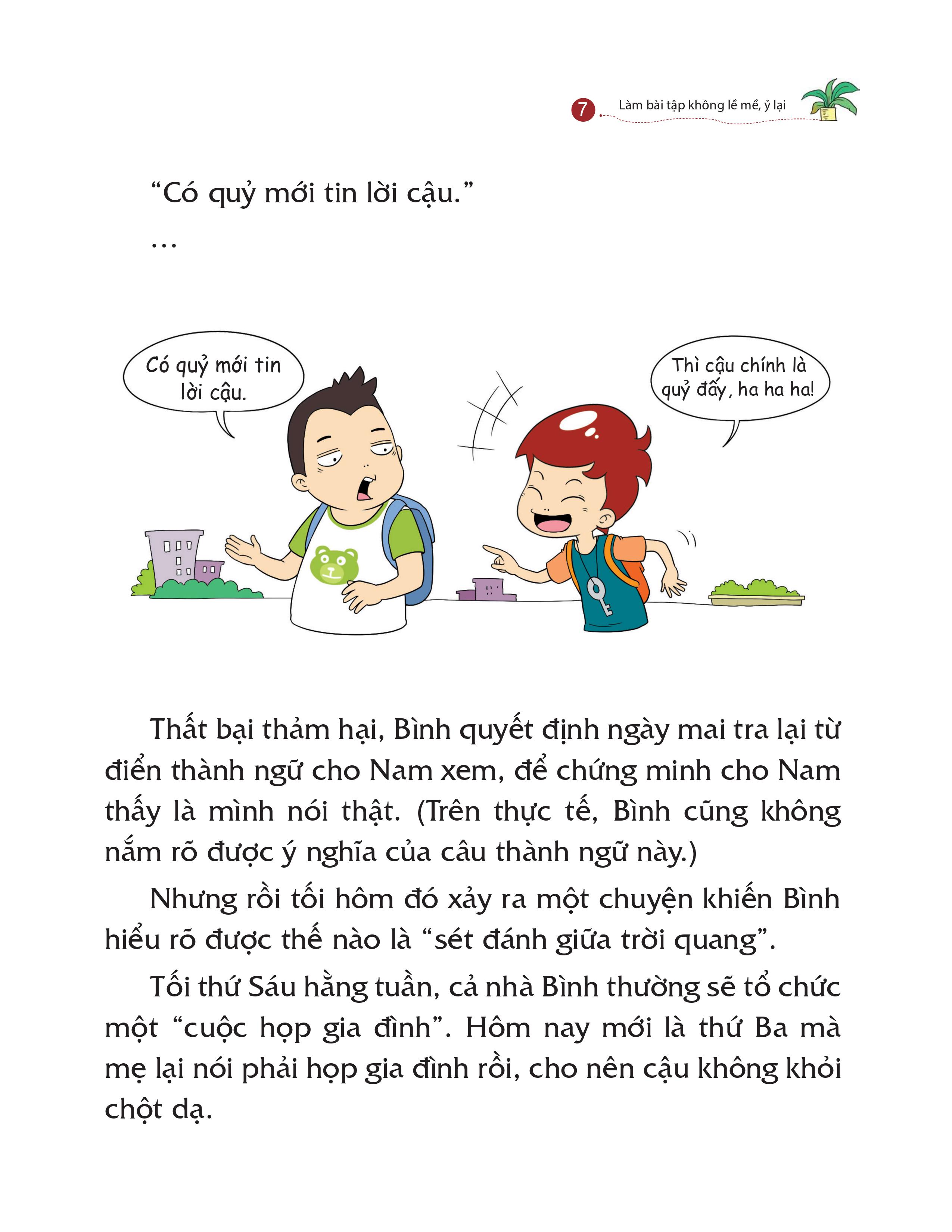 kỹ năng quản lý bản thân - làm bài tập không lề mề, ỷ lại - Ảnh 6