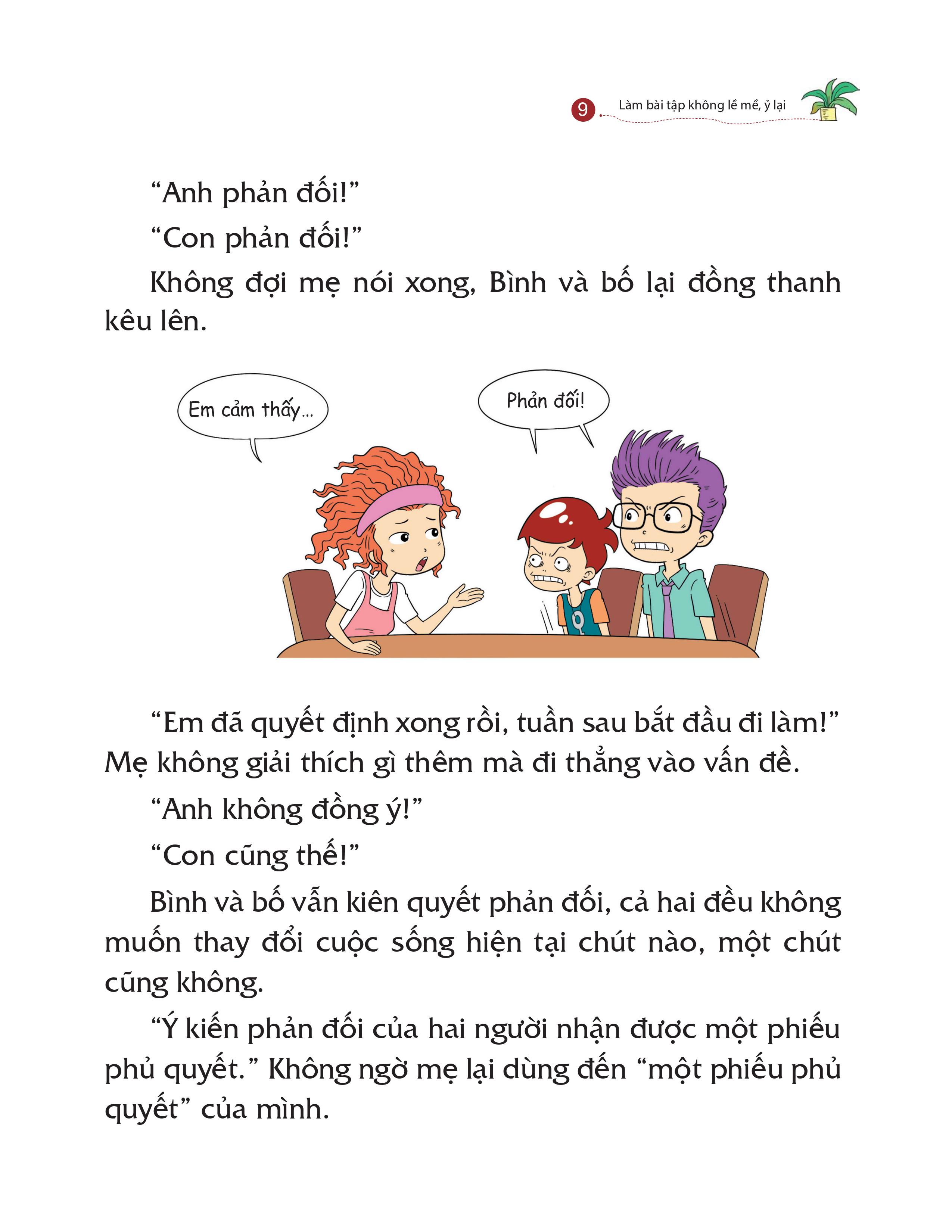 kỹ năng quản lý bản thân - làm bài tập không lề mề, ỷ lại - Ảnh 8