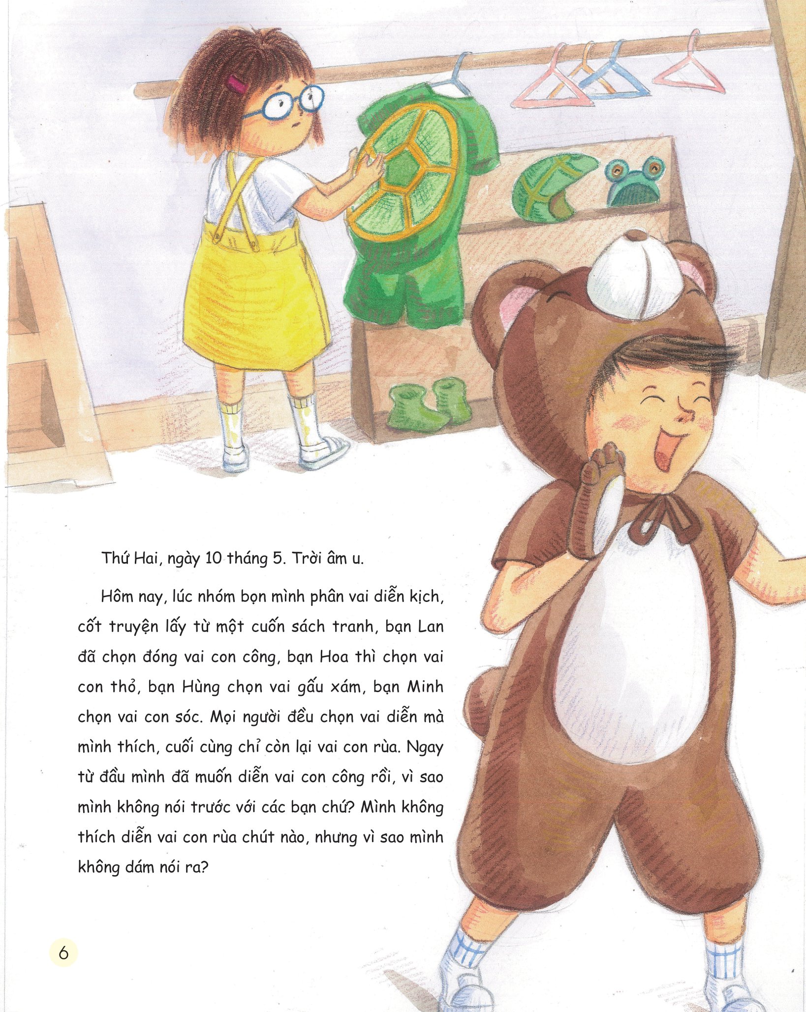 kỹ năng quản lý cảm xúc dành cho bé gái - tớ có thể nói "không" - Ảnh 8