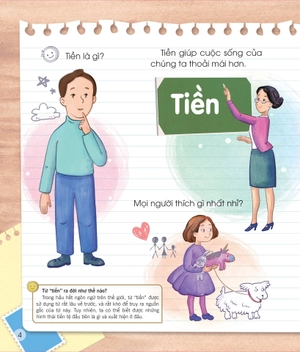 kỹ năng quản lý tài chính đầu đời cho trẻ - kiếm tiền thông minh - tiêu tiền đúng cách - tiền là gì nhỉ? - Ảnh 3