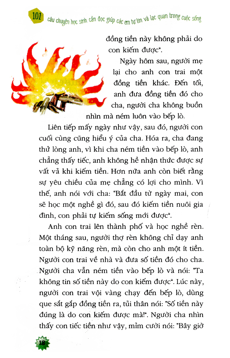 kỹ năng sống - 101 câu chuyện học sinh cần đọc giúp các em tự tin và lạc quan trong cuộc sống - Ảnh 12