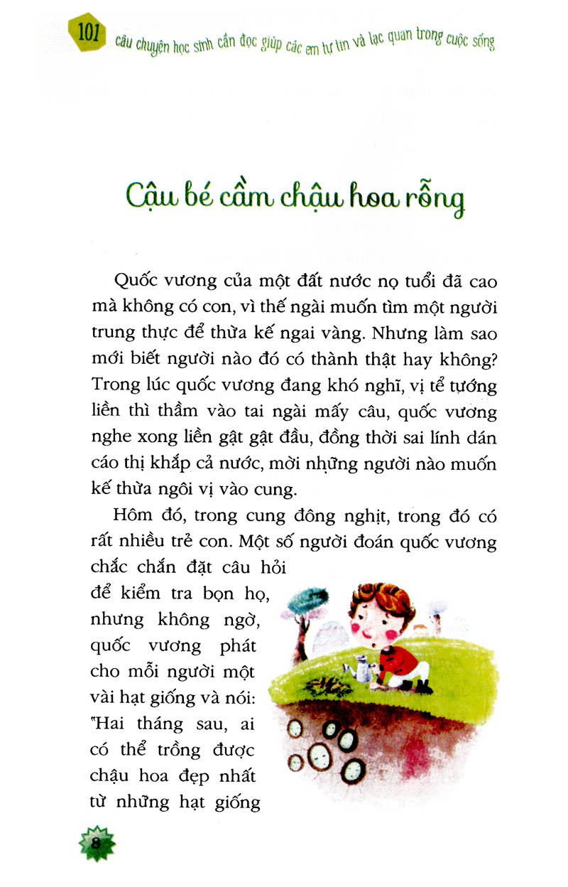 kỹ năng sống - 101 câu chuyện học sinh cần đọc giúp các em tự tin và lạc quan trong cuộc sống - Ảnh 8