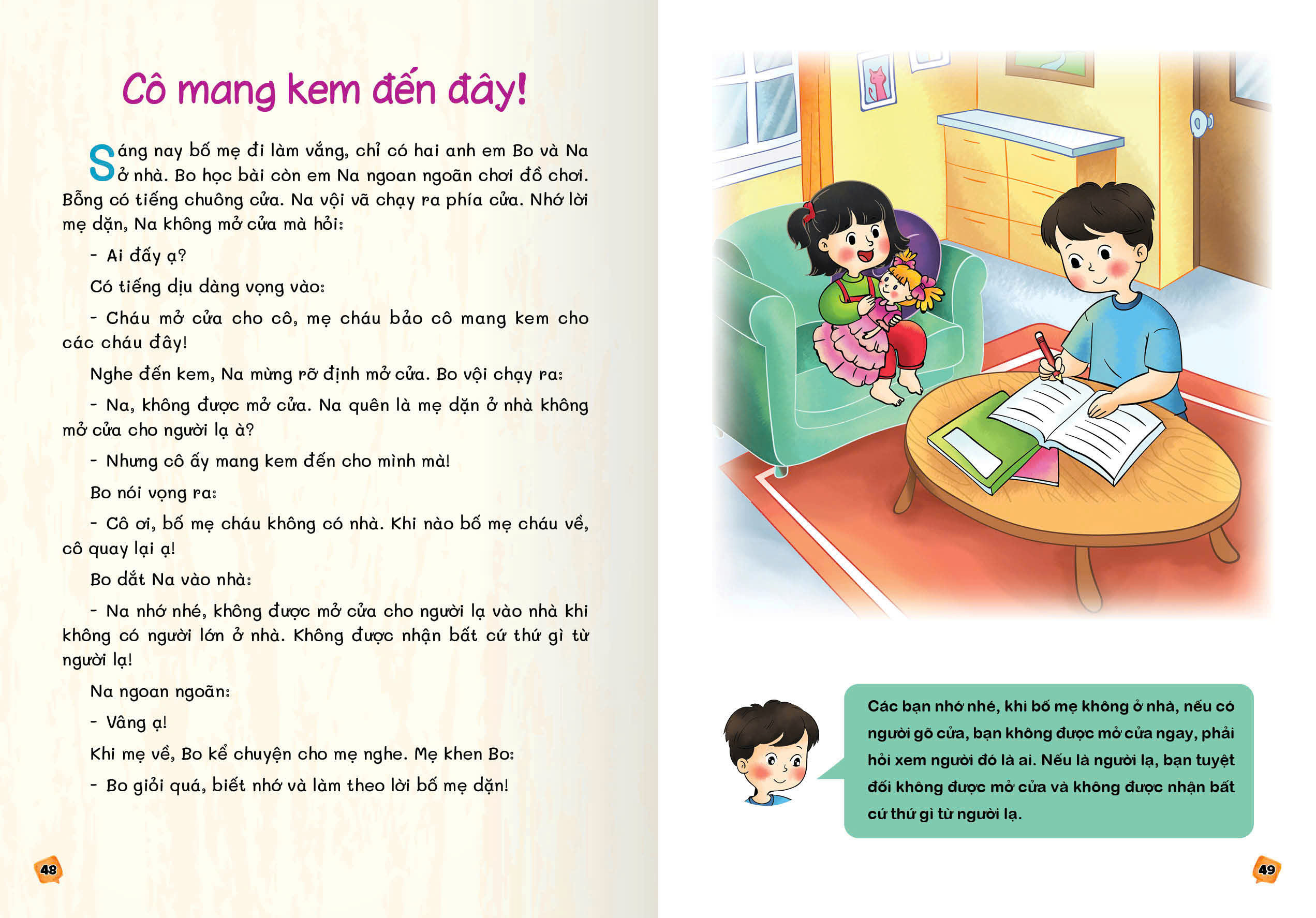 Kỹ Năng Sống An Toàn - Các Quy Tắc An Toàn Khi Trẻ Ở Nhà - Tình Huống Và Cách Xử Lý - Ảnh 3