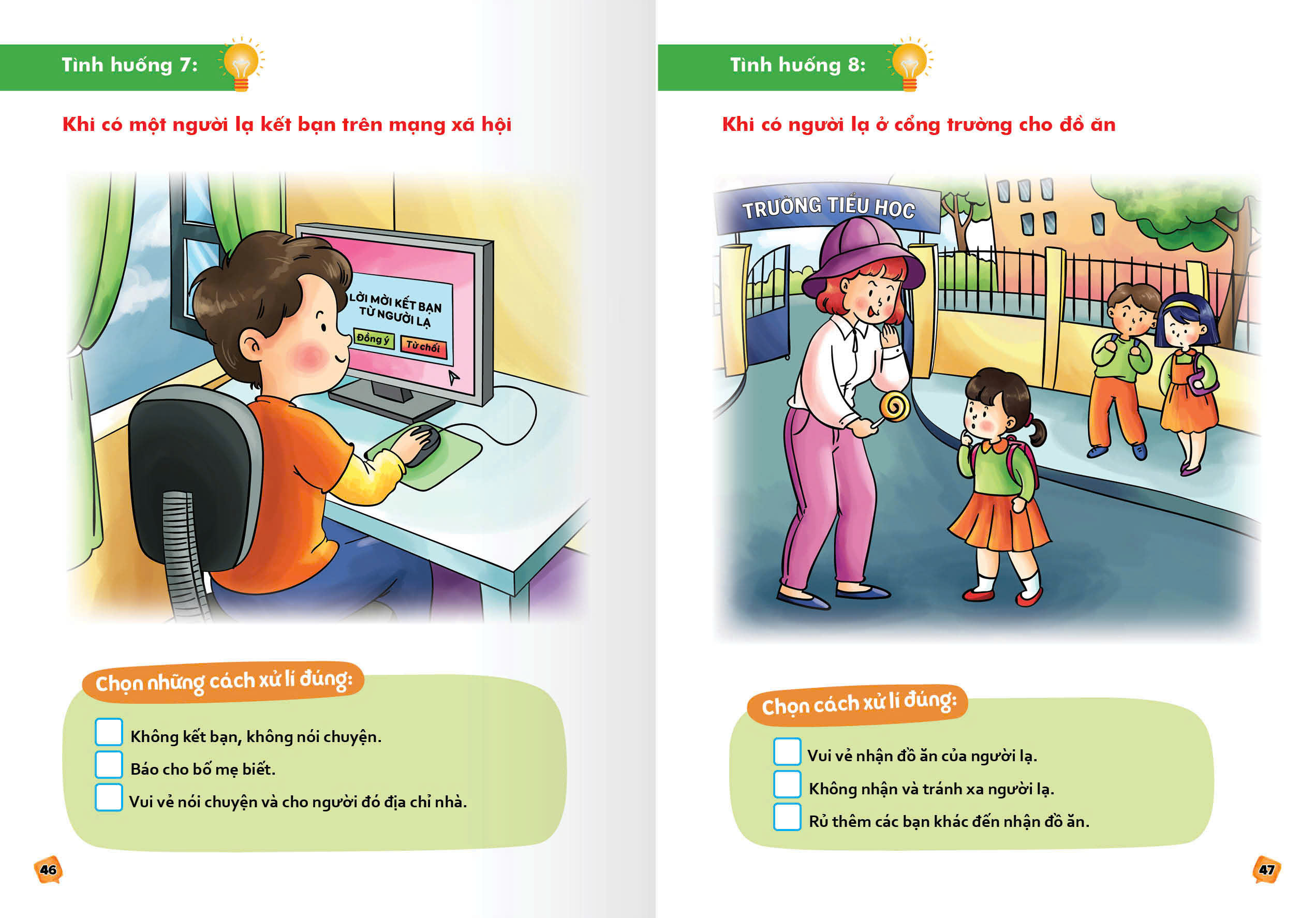 Kỹ Năng Sống An Toàn - Các Quy Tắc An Toàn Khi Trẻ Ở Nơi Công Cộng - Tình Huống Và Cách Xử Lý - Ảnh 6