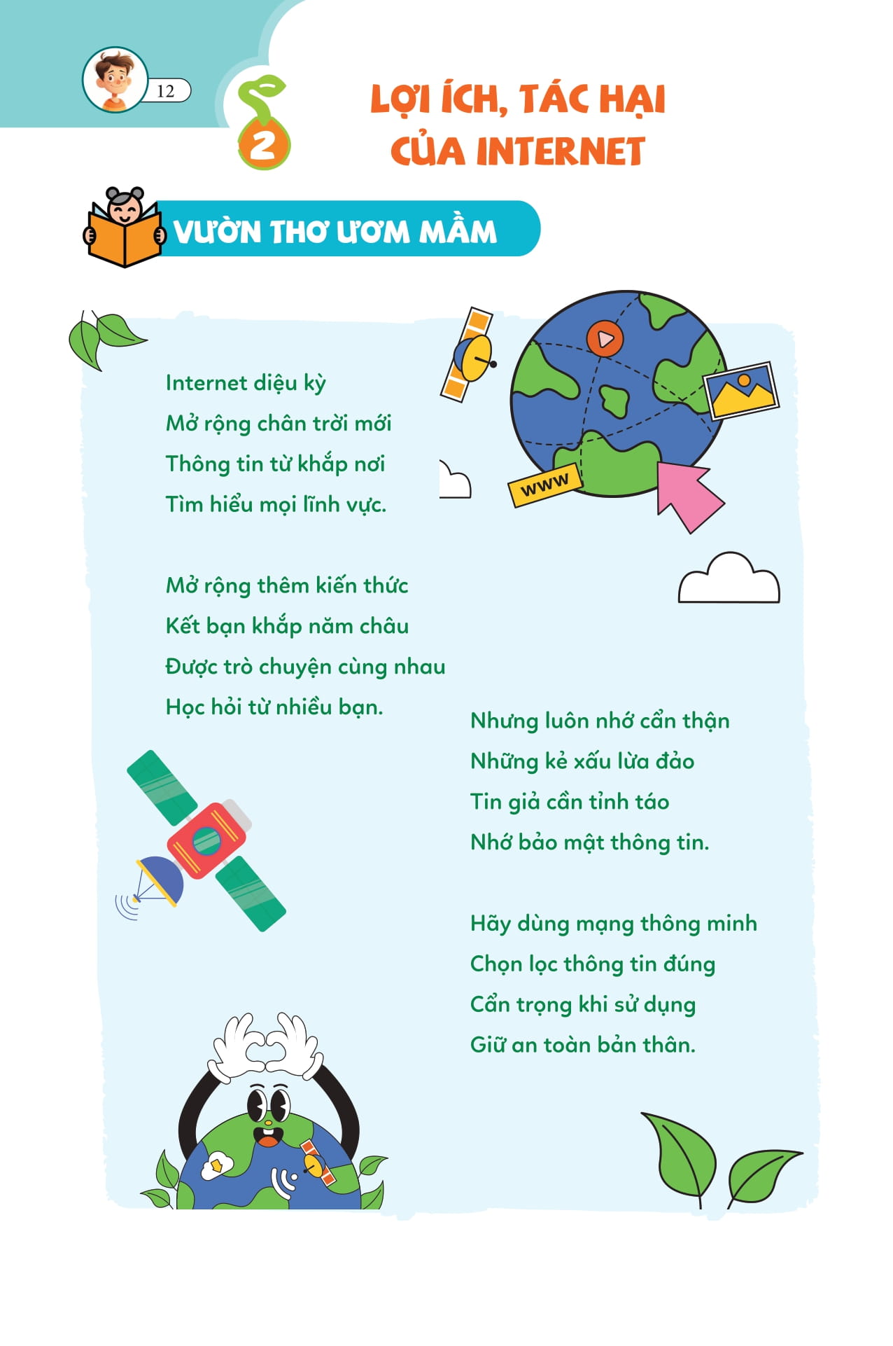 Ky Nang Song Cho Tre Tieu Hoc - Bao Bao Hoc Cach An Toan Tren Mang - Ảnh 11