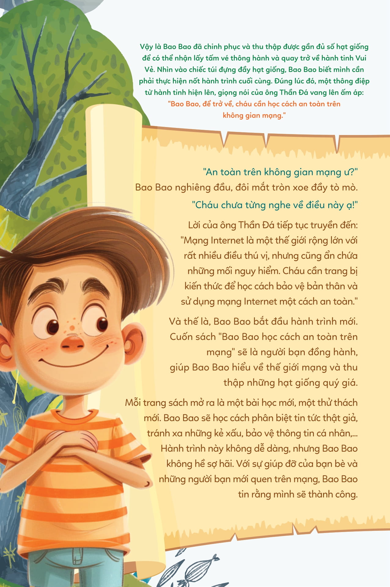 Ky Nang Song Cho Tre Tieu Hoc - Bao Bao Hoc Cach An Toan Tren Mang - Ảnh 5