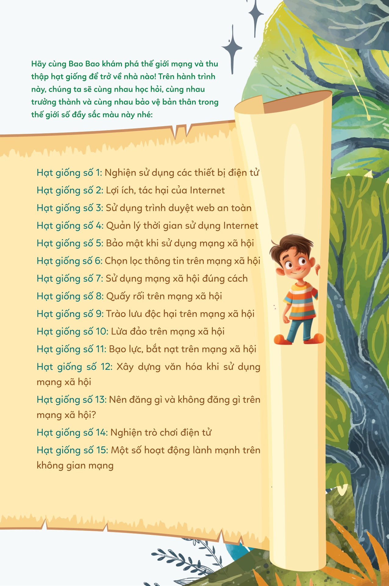 Ky Nang Song Cho Tre Tieu Hoc - Bao Bao Hoc Cach An Toan Tren Mang - Ảnh 6