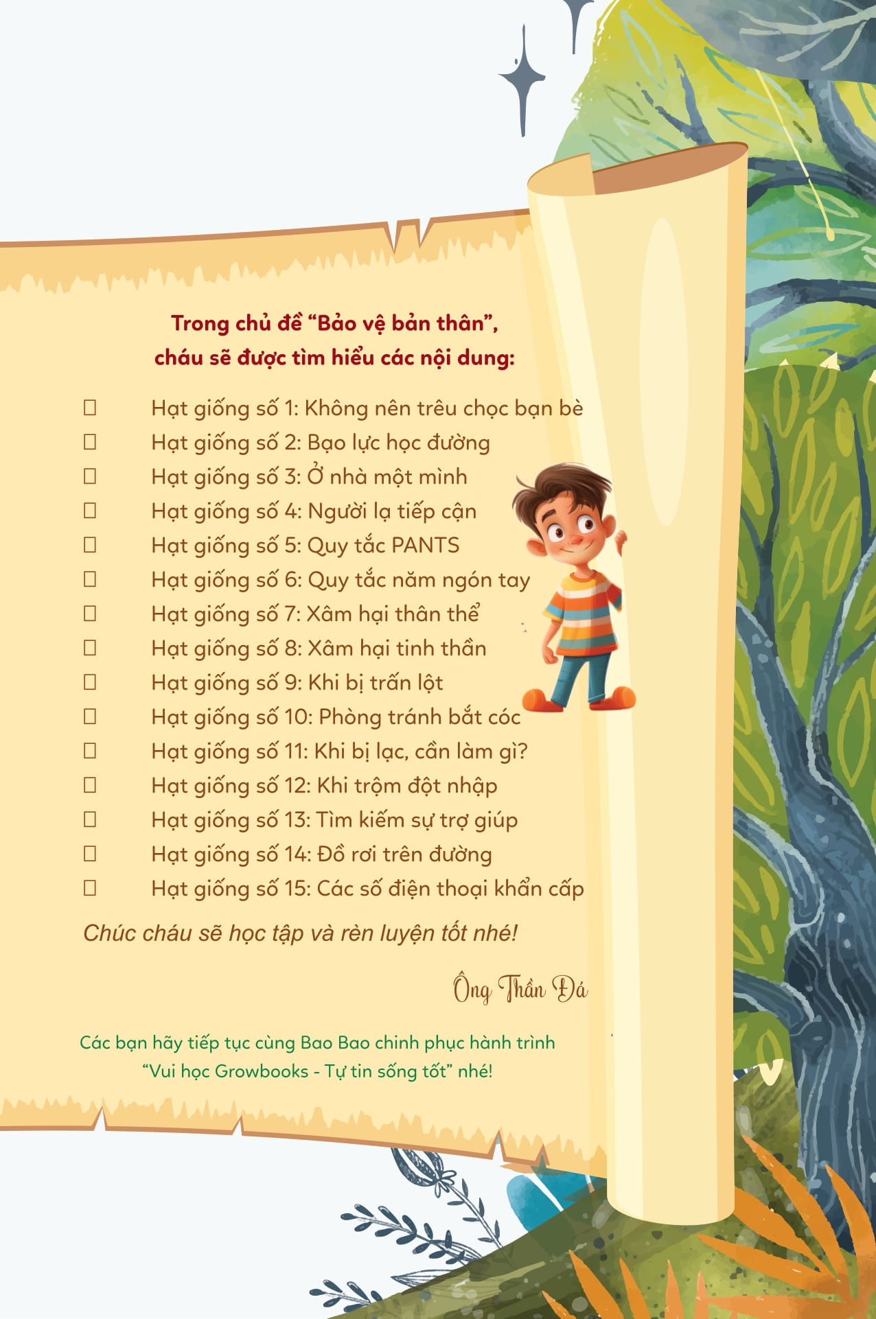 Ky Nang Song Cho Tre Tieu Hoc - Bao Bao Hoc Cach Bao Ve Minh - Ảnh 6