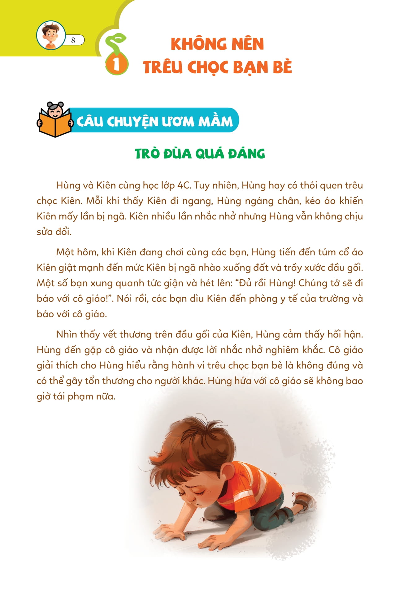 Ky Nang Song Cho Tre Tieu Hoc - Bao Bao Hoc Cach Bao Ve Minh - Ảnh 7