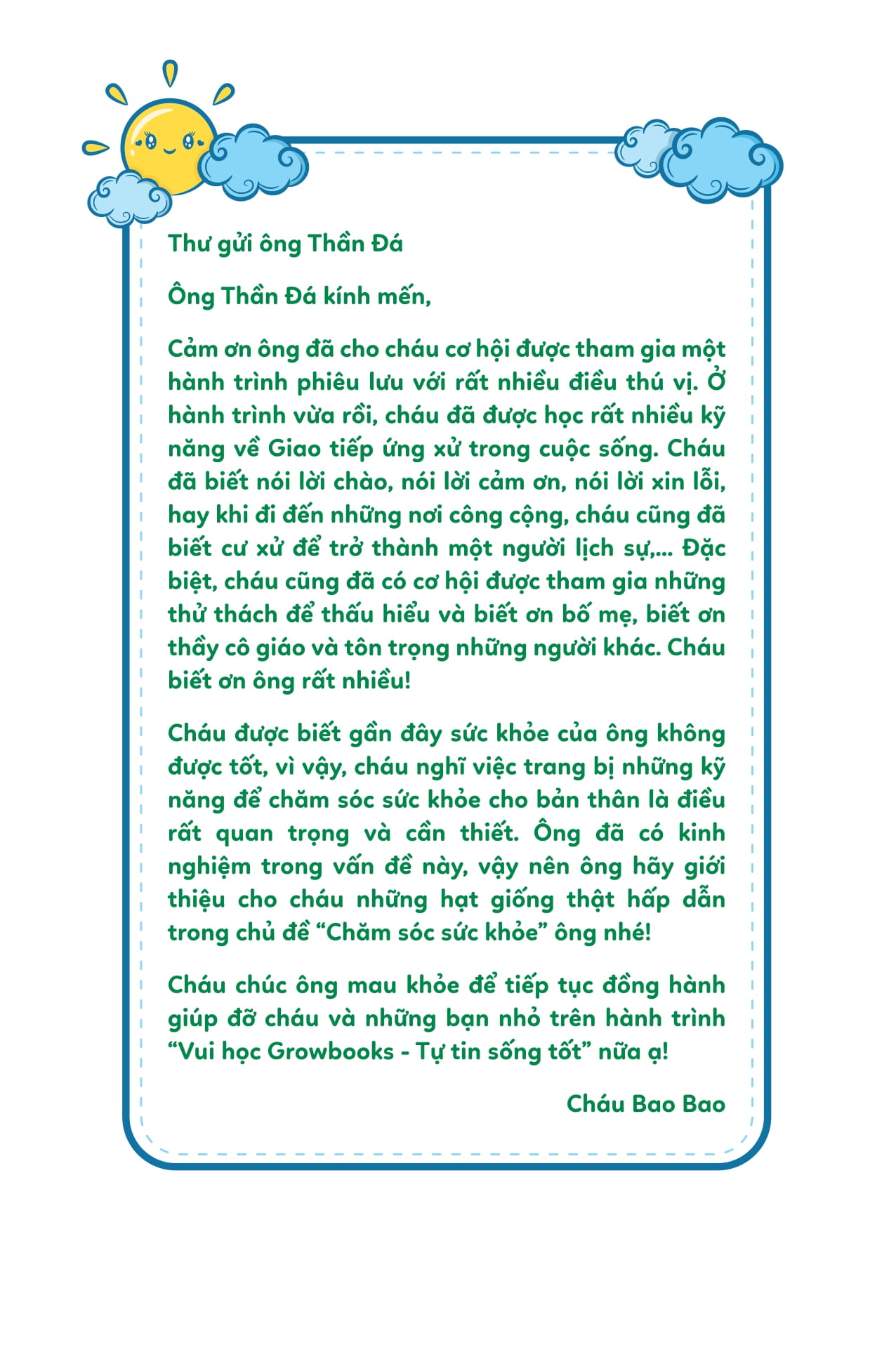 Ky Nang Song Cho Tre Tieu Hoc - Bao Bao Va Cuoc Phieu Luu Suc Khoe - Ảnh 5