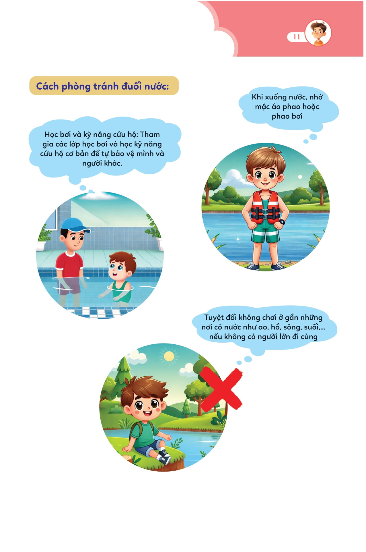 Ky Nang Song Cho Tre Tieu Hoc - Bao Bao Va Nhung Ky Nang An Toan - Ảnh 10