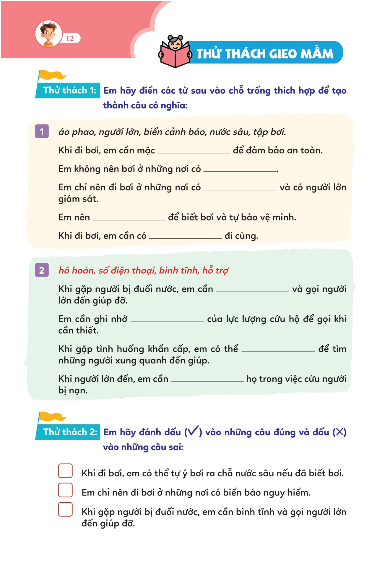 Ky Nang Song Cho Tre Tieu Hoc - Bao Bao Va Nhung Ky Nang An Toan - Ảnh 11