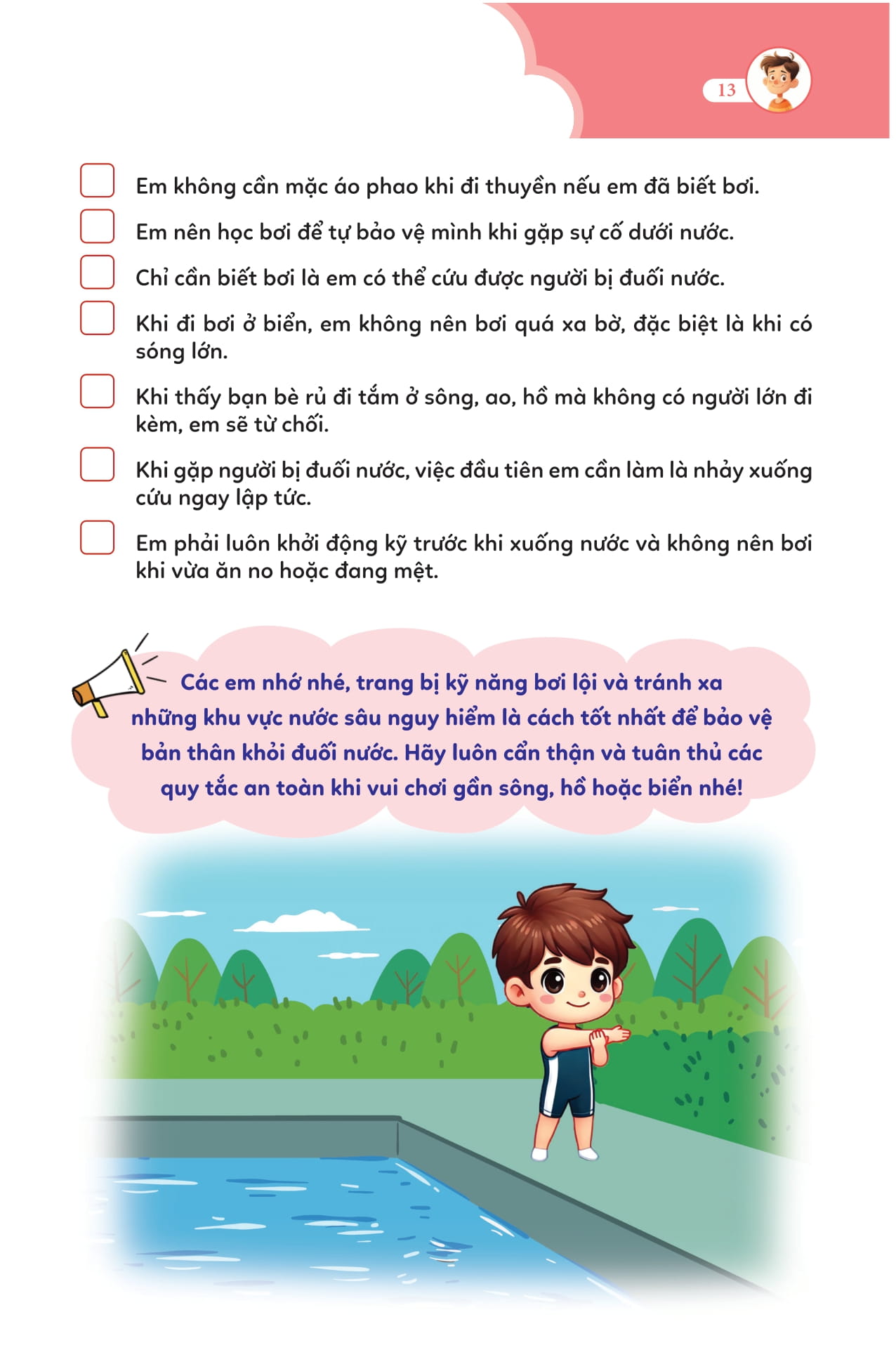 Ky Nang Song Cho Tre Tieu Hoc - Bao Bao Va Nhung Ky Nang An Toan - Ảnh 12