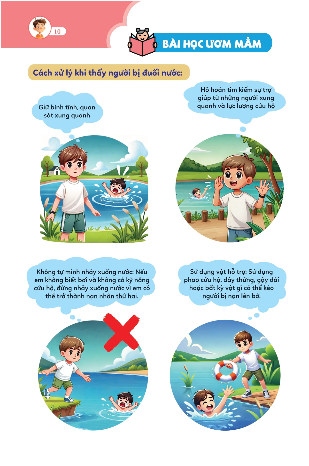 Ky Nang Song Cho Tre Tieu Hoc - Bao Bao Va Nhung Ky Nang An Toan - Ảnh 9