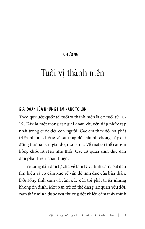 kỹ năng sống cho tuổi vị thành niên - Ảnh 4