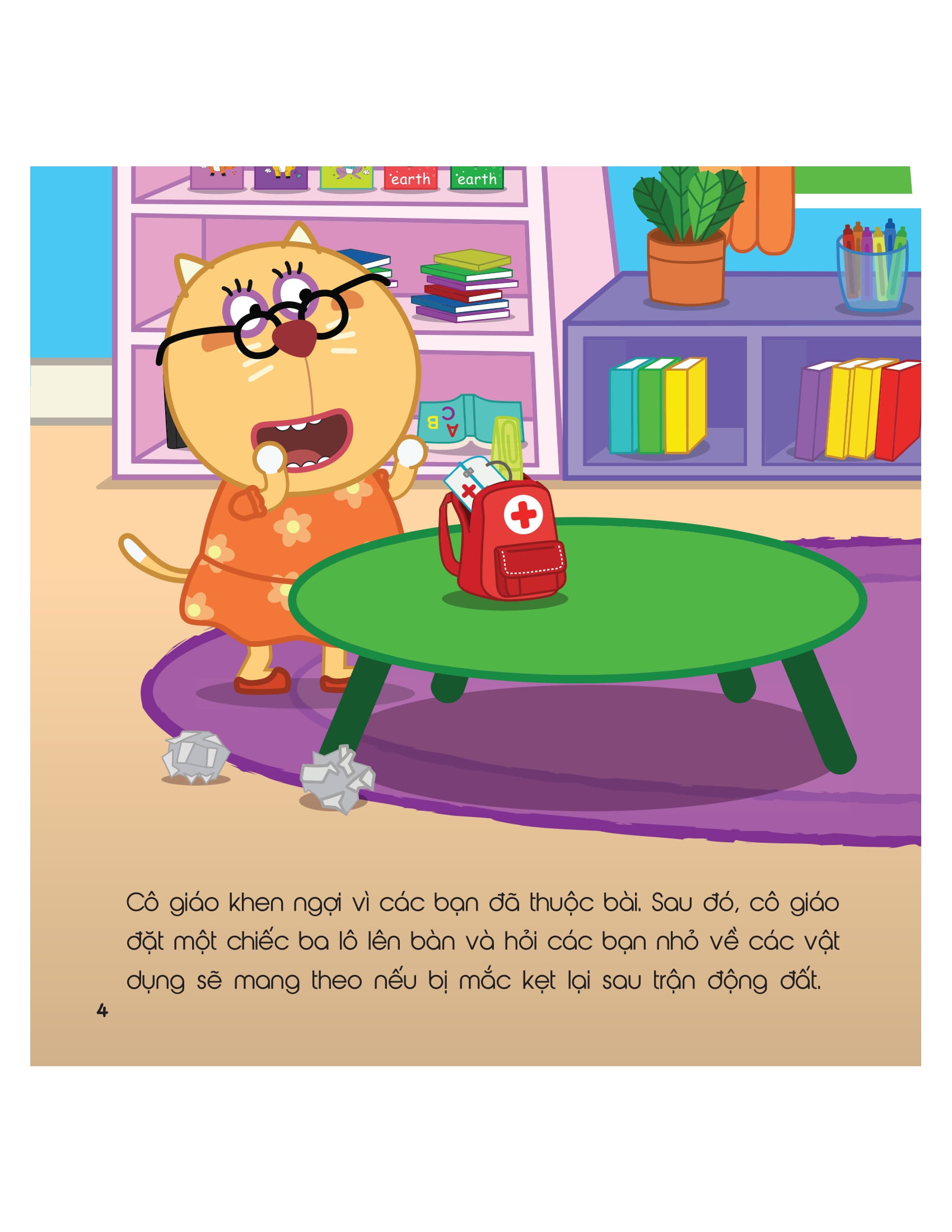 kỹ năng sống - cùng wolfoo rèn kỹ năng an toàn - khi đi xảy ra động đất - Ảnh 4