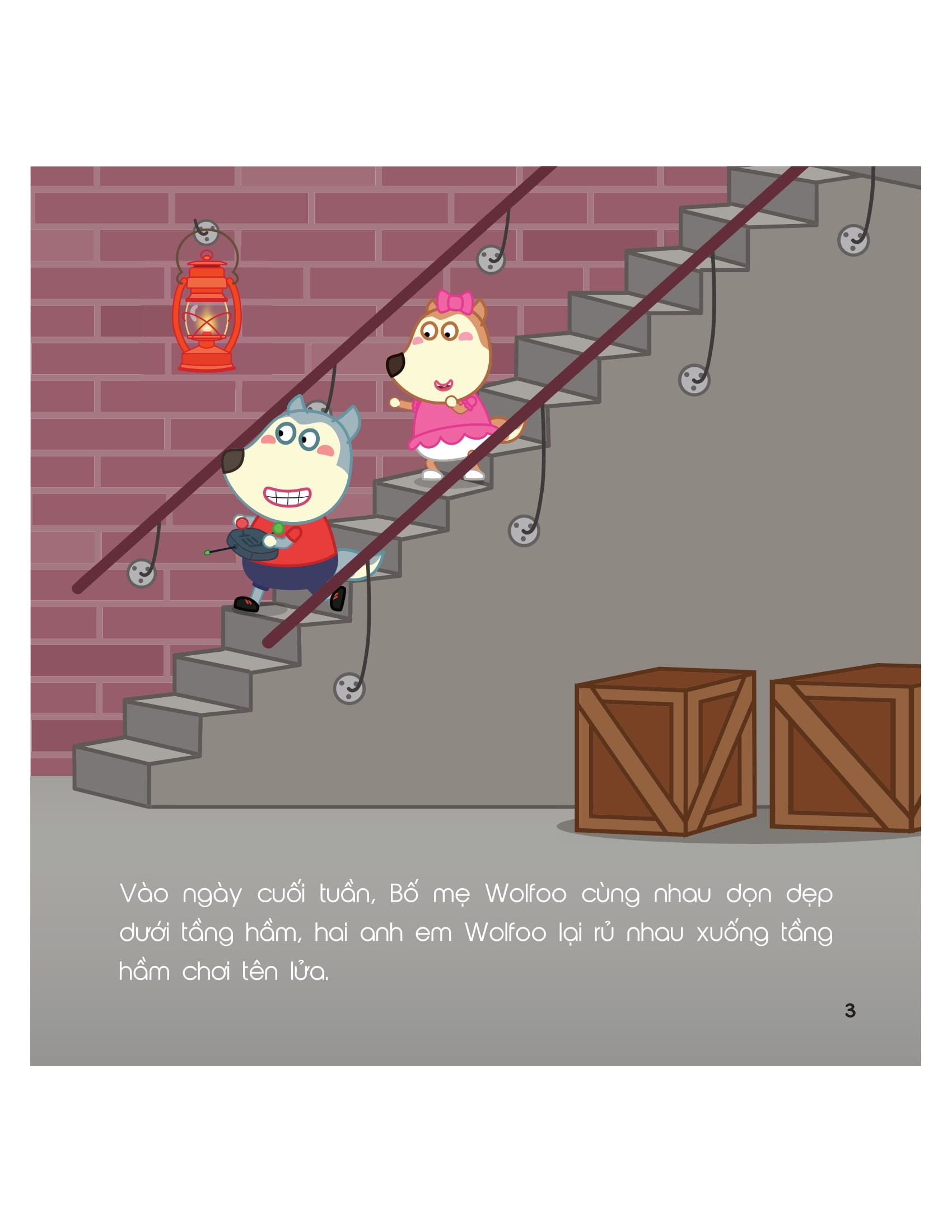 kỹ năng sống - cùng wolfoo rèn kỹ năng an toàn - khi xảy ra hỏa hoạn - Ảnh 3